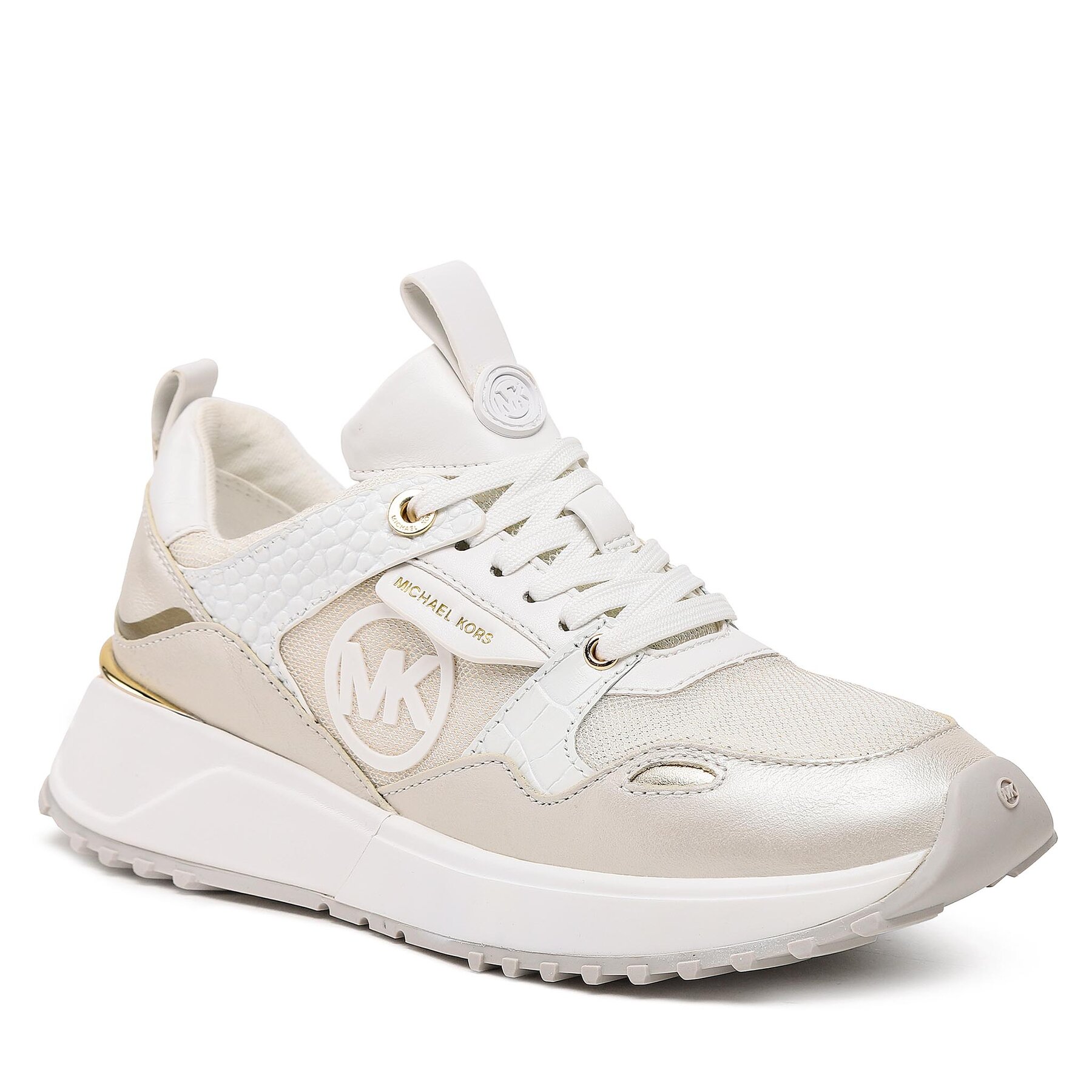 Sneakers MICHAEL Michael Kors Theo Trainer 43S3THFP1D Pl Gold Multi