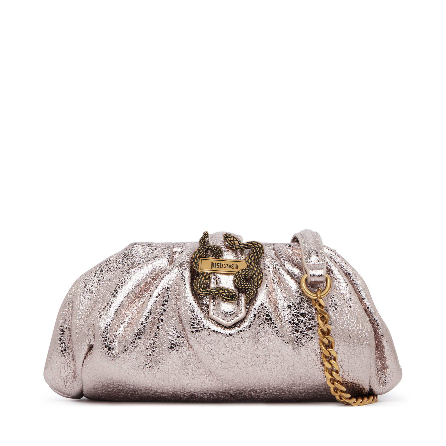 Дамска чанта Just Cavalli 81RA4BD2 ZSE76 Сребрист