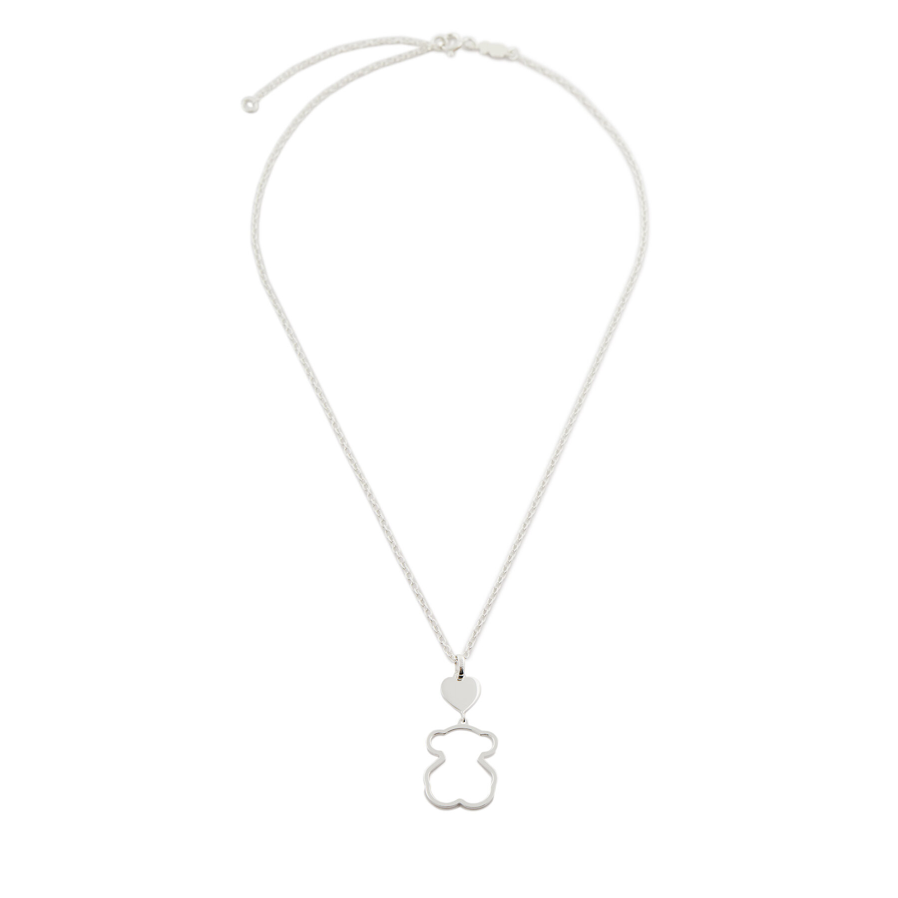 Колие TOUS New Silueta 1000118300 Сребрист