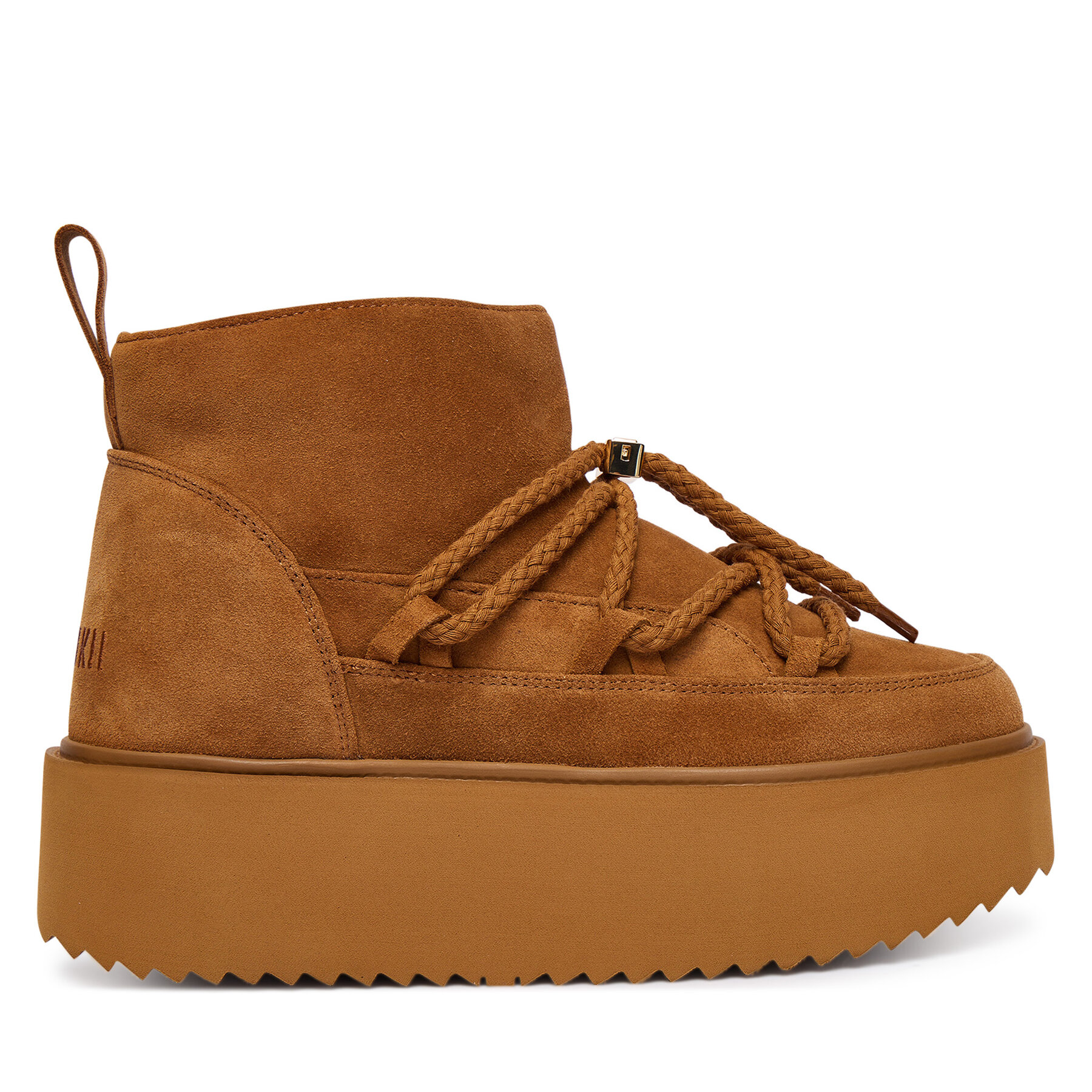 Škornji za sneg Inuikii Classic Low Platform 1001.006.0012 Rjava