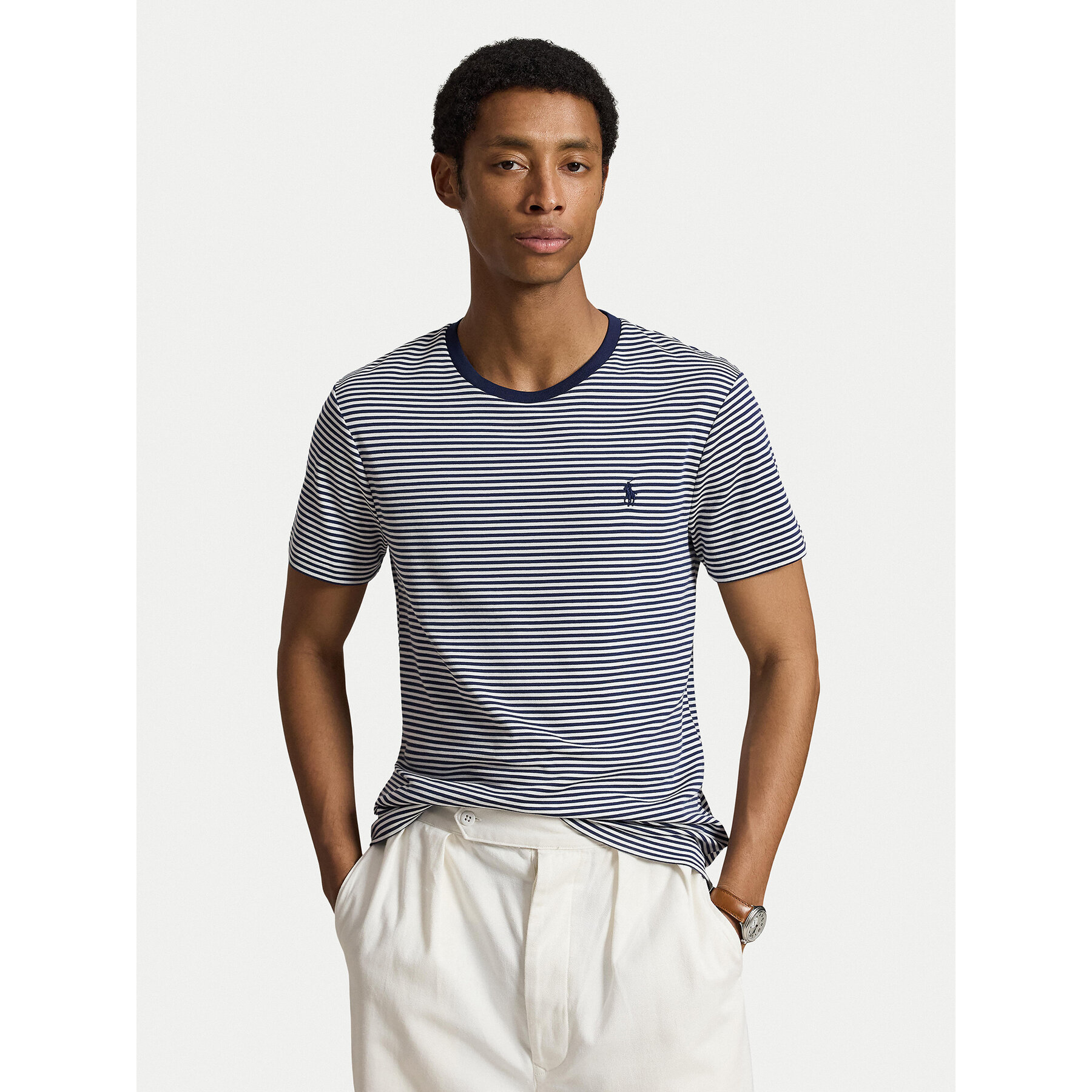 Polo Ralph Lauren T-Shirt 710944811500 Dunkelblau Regular Fit