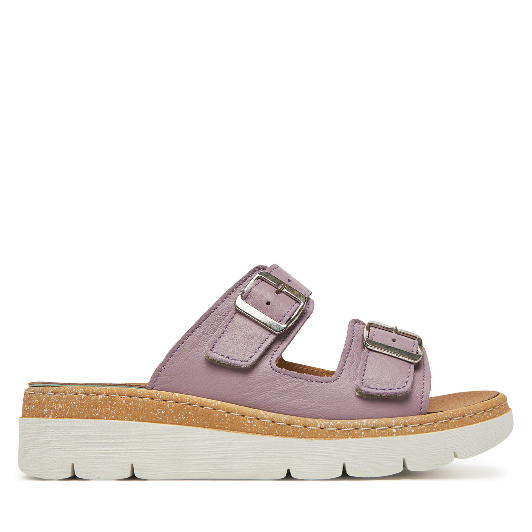 Grünland Damen Pantoletten, Schuhgröße 41, Rosa, Moll CE0241