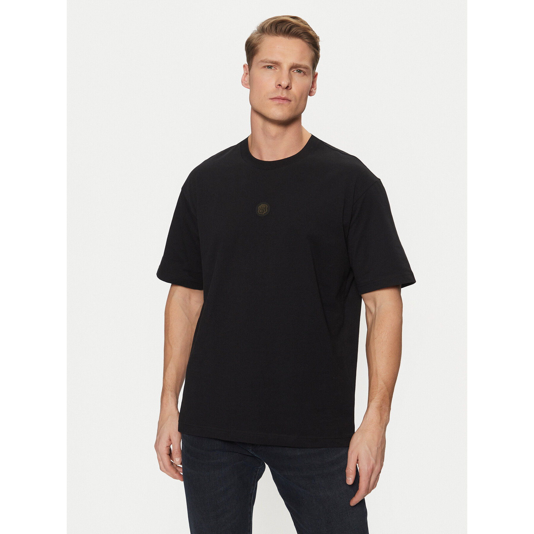BOSS T-shirt 50535409 Nero Regular Fit