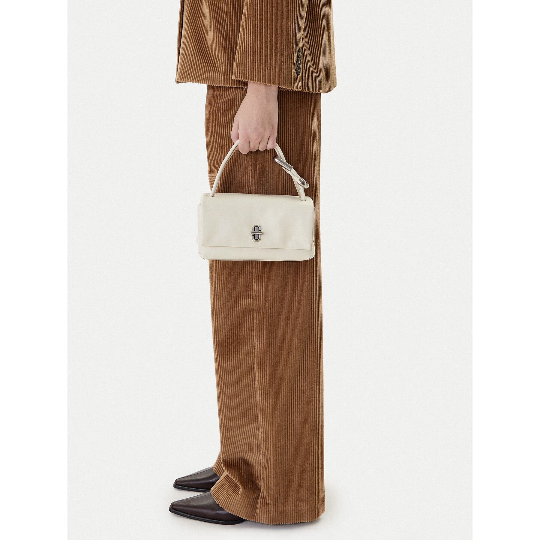 Дамска чанта Marc Jacobs The Mini Dual Bag 2F4HSH010H04 Екрю