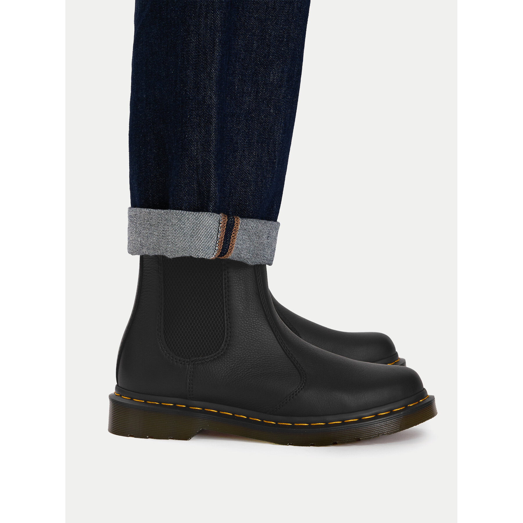 Dr. Martens Μποτάκια με λάστιχο Dr. Martens 2976 Women's Leather Chelsea 30698001 Μαύρο