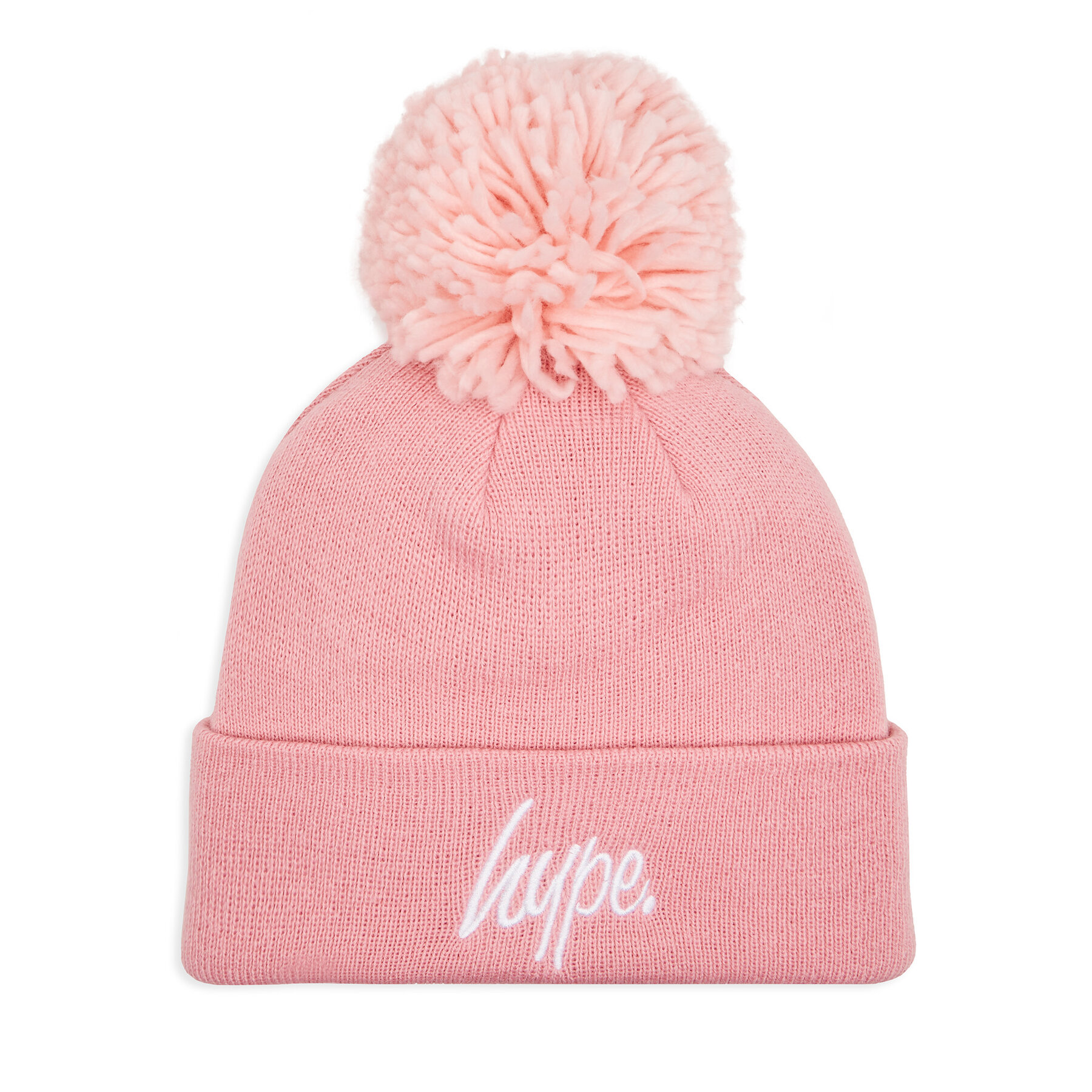 HYPE Σκούφος HYPE Bobble Script YVLR-714 Ροζ