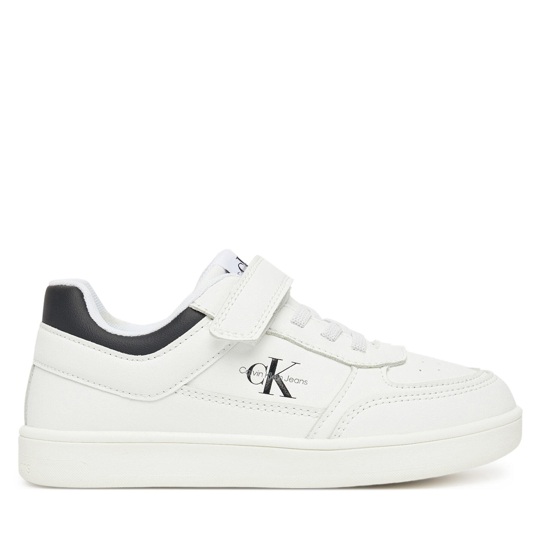 Tenisice Calvin Klein Jeans Low Cut Lace-Up/ Velcro Sneaker V1X9-82077-1355 S Bijela