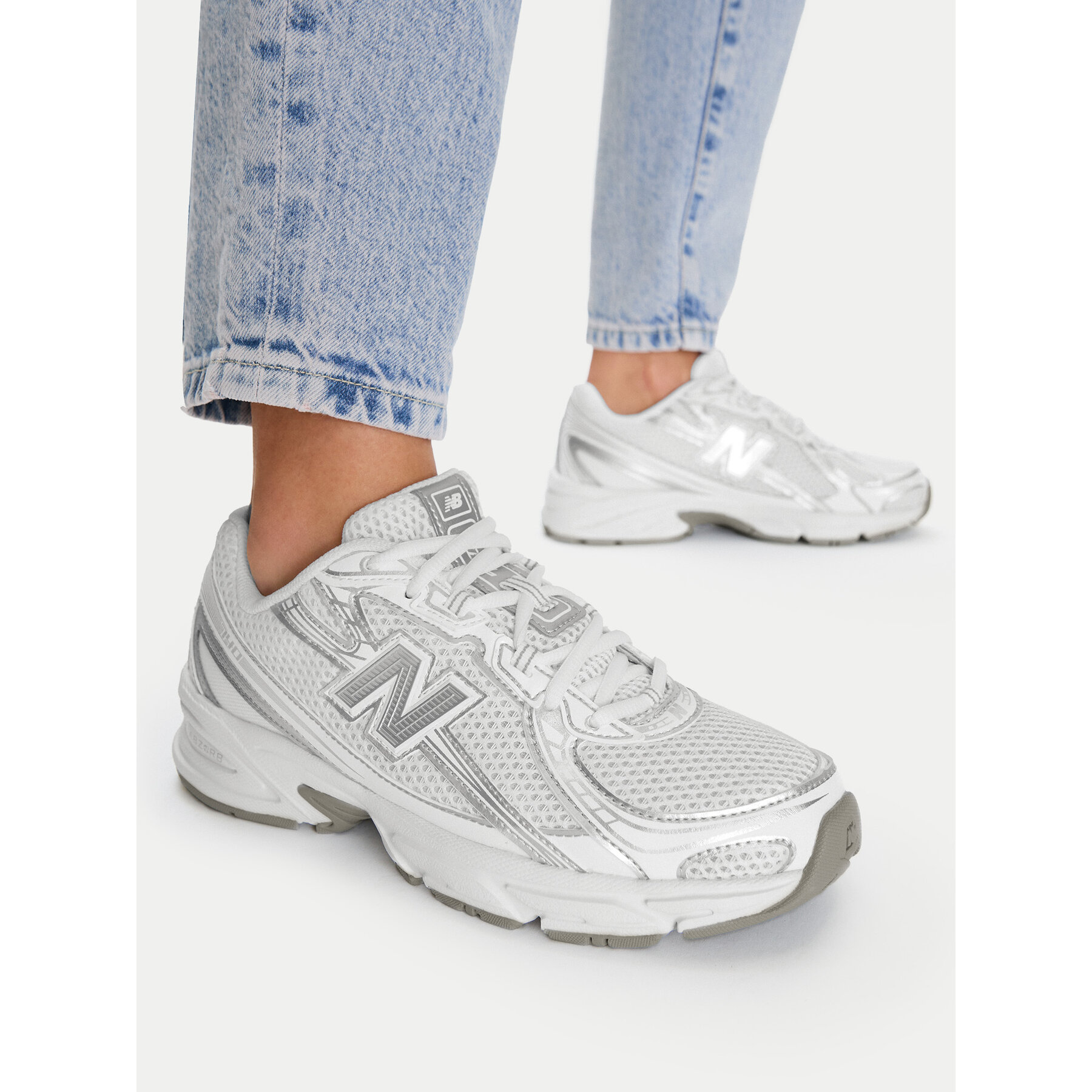 Сникърси New Balance GR740WM Бял