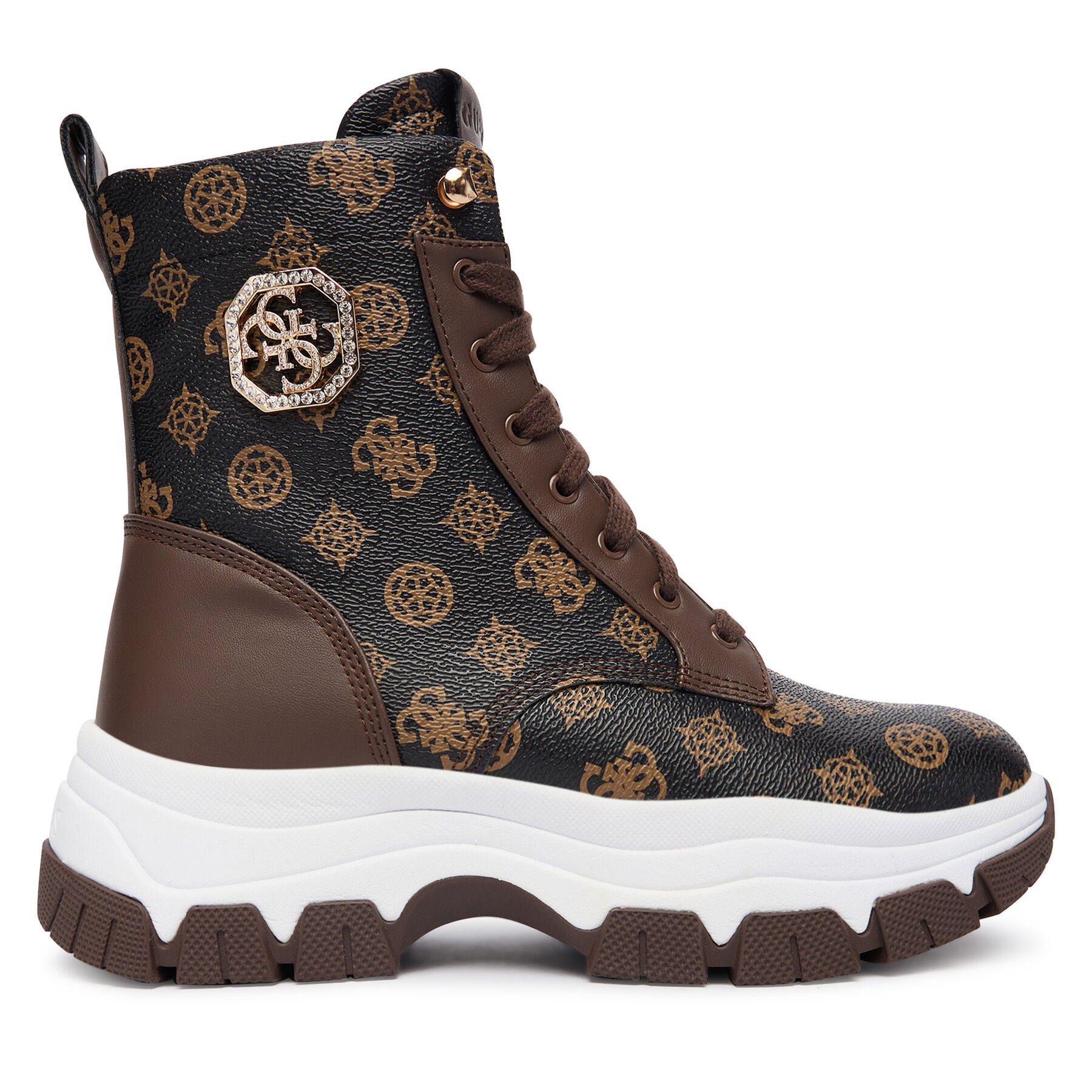 Polacchine Guess Flfbnz FAL12 Marrone