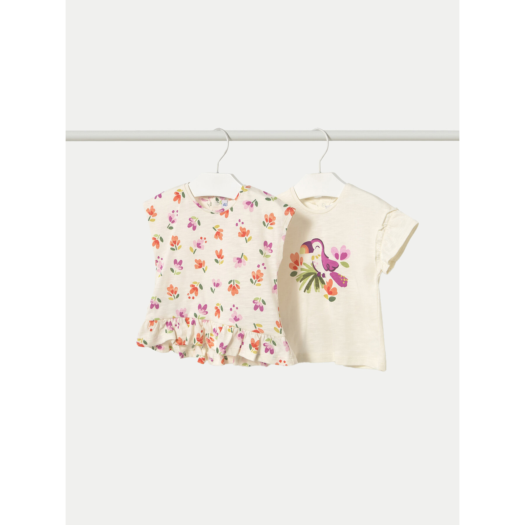 Mayoral Set di t-shirt 1047 Beige Regular Fit