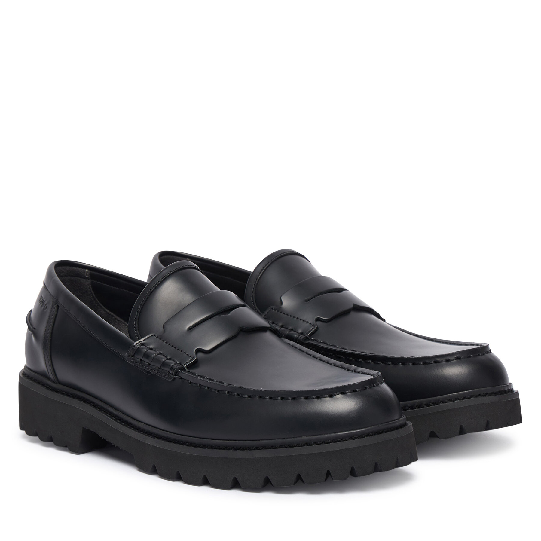 Loafers HUGO Draven 50573677 Μαύρο