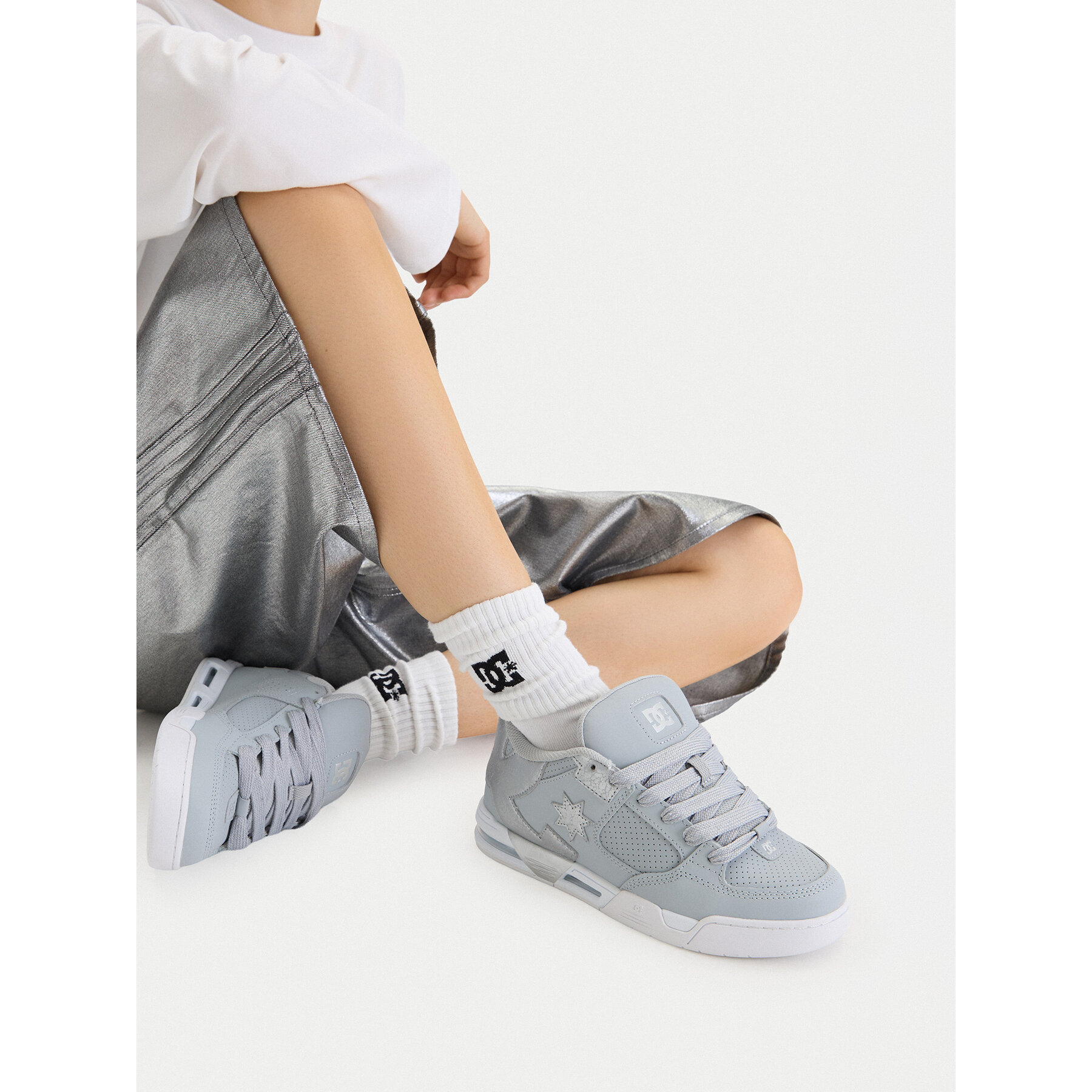 Tenisice DC Shoes EO-DC COMMAND DC02744025 Siva