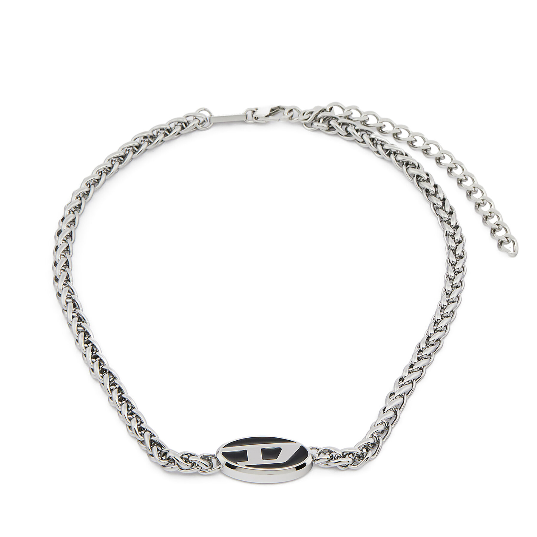 Halsband Diesel DX1470040 Silver