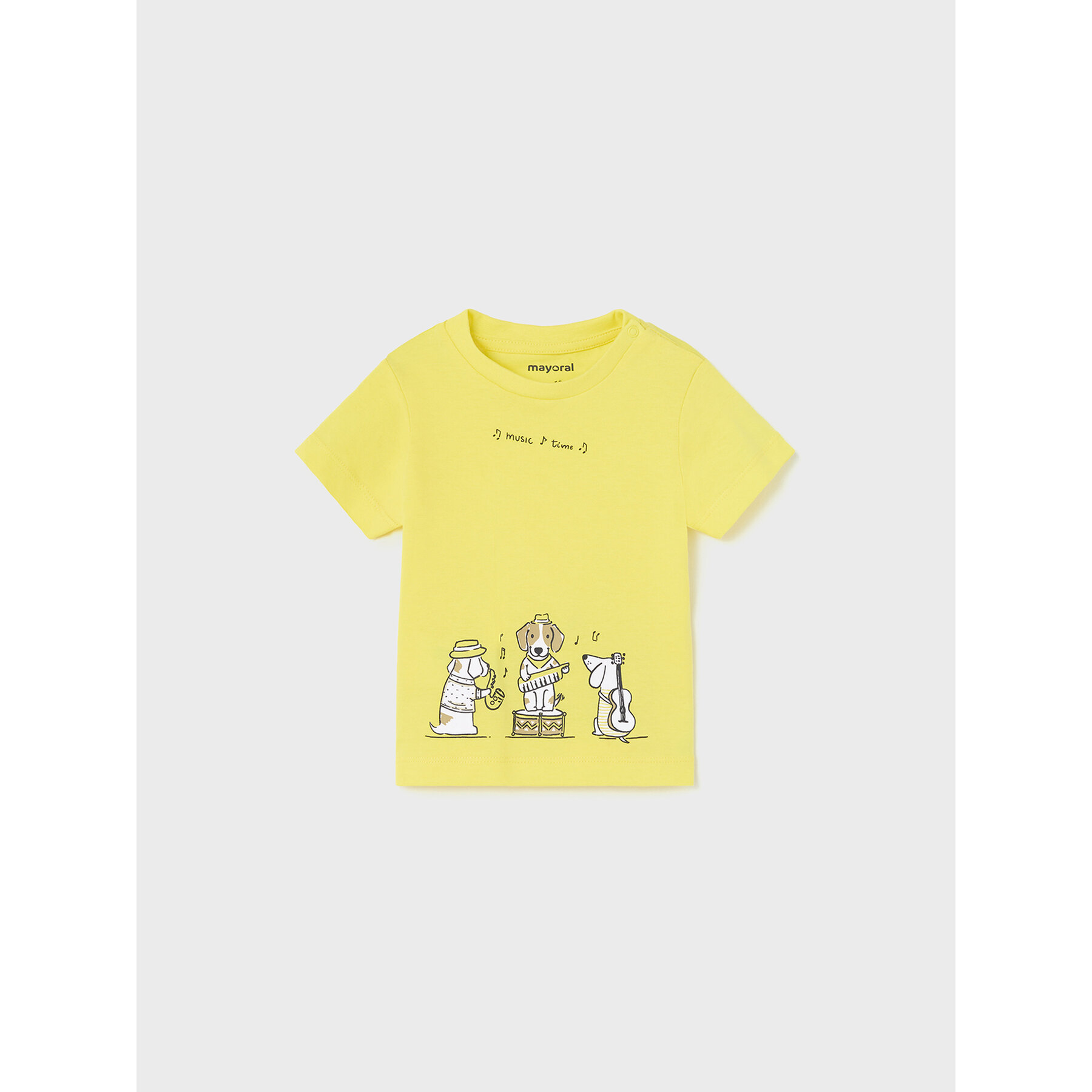 Mayoral T-Shirt 1017 Κίτρινο Regular Fit