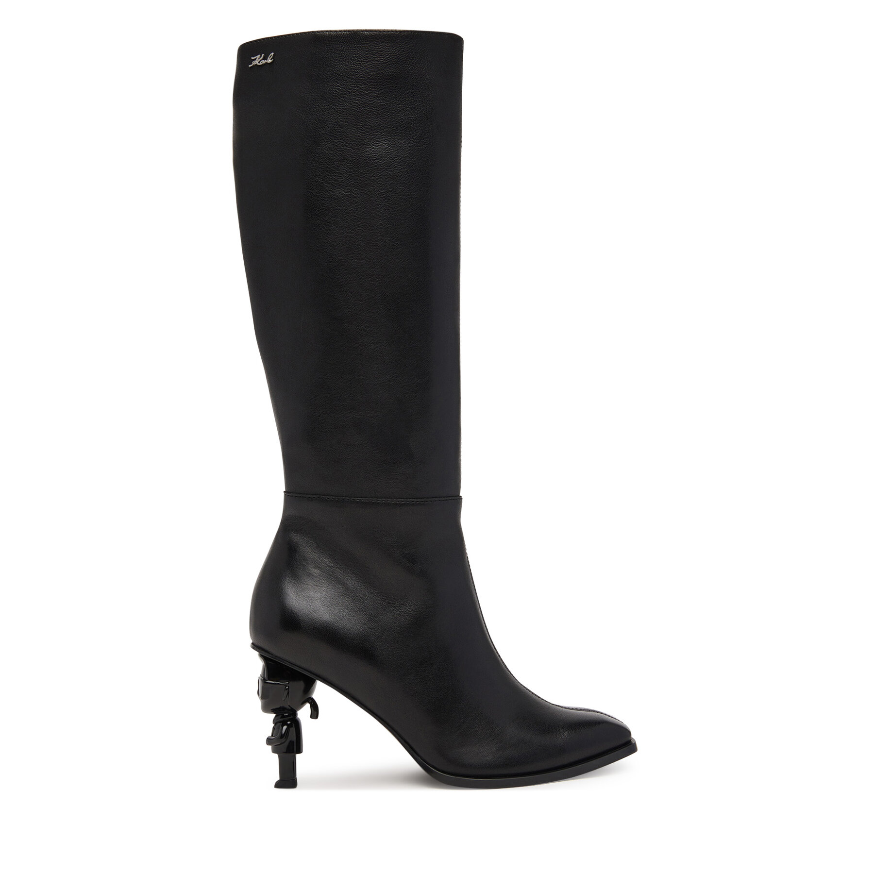 Čižmy KARL LAGERFELD KL39175 Čierna
