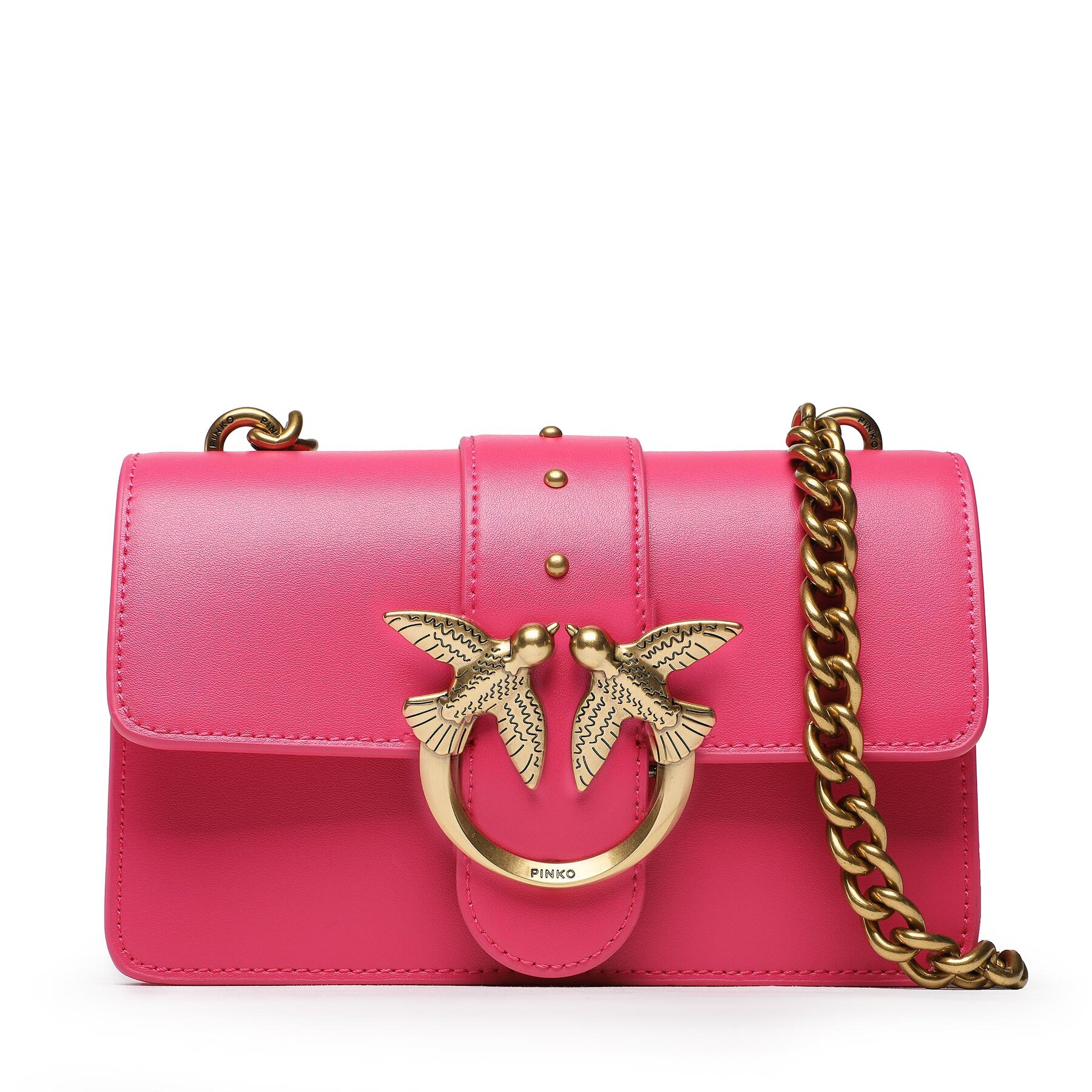 Geantă Pinko Love One Mini C PE 23 PLTT 100058 A0F1 Pink Pinko N17Q 100058 imagine super redus 2022