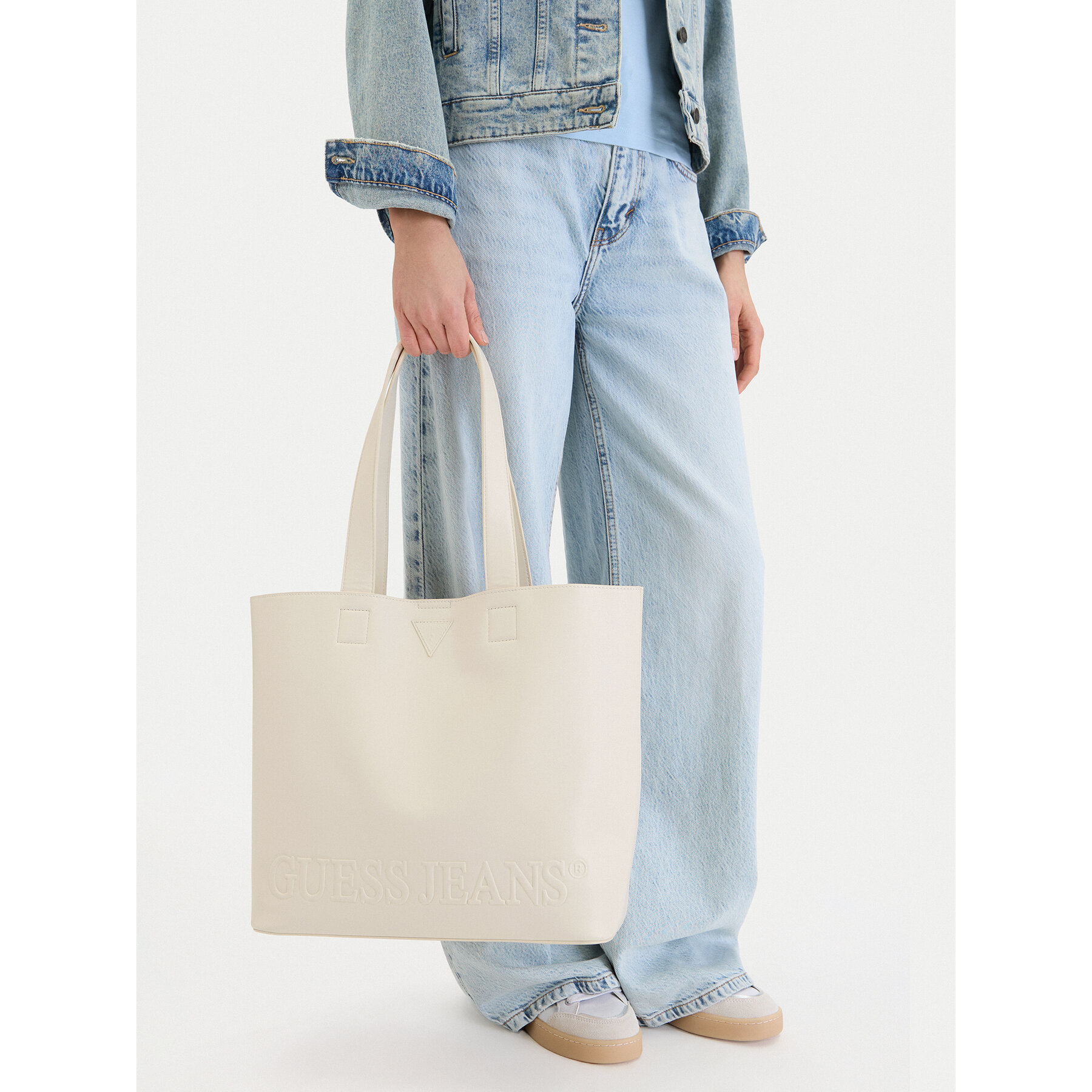 Kabelka Guess Jeans CWBEO-GUESS-B-010-09 Écru