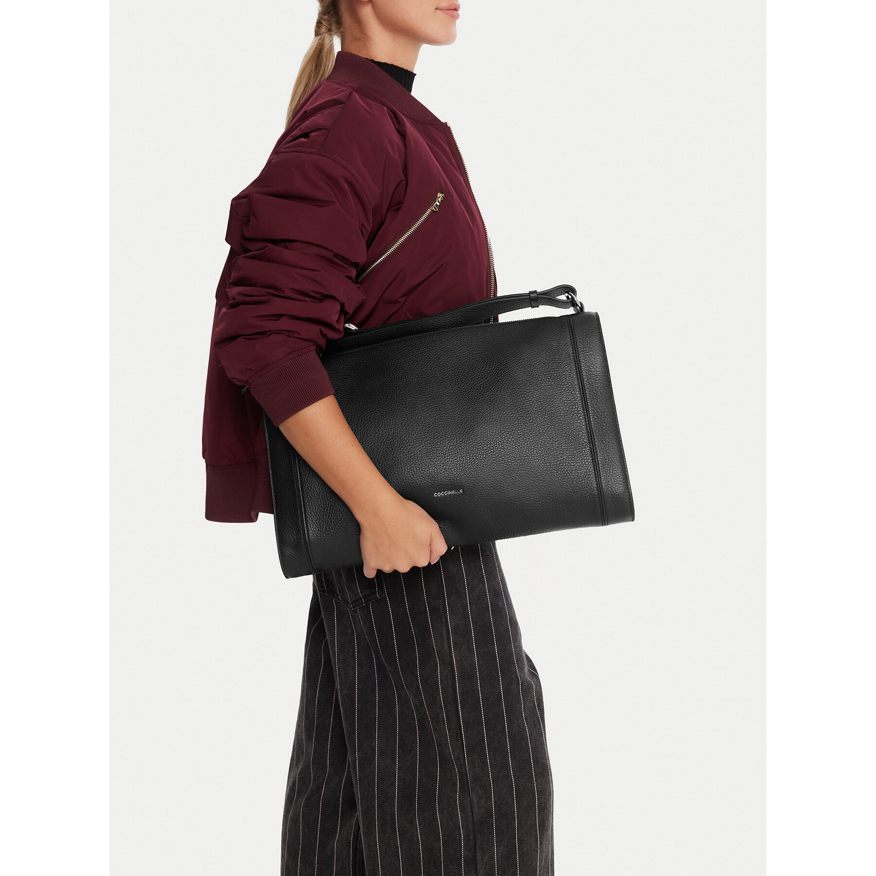 Дамска чанта Coccinelle TL5 Coccinelleelinor E1 TL5 12 02 01 Черен
