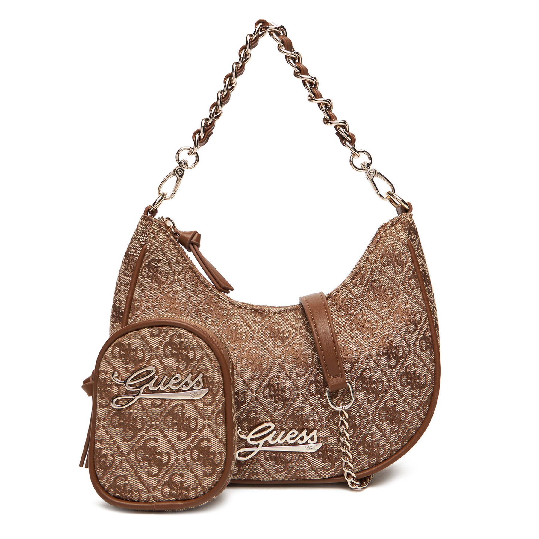 Geantă Guess J5BZ09 WFV20 Maro