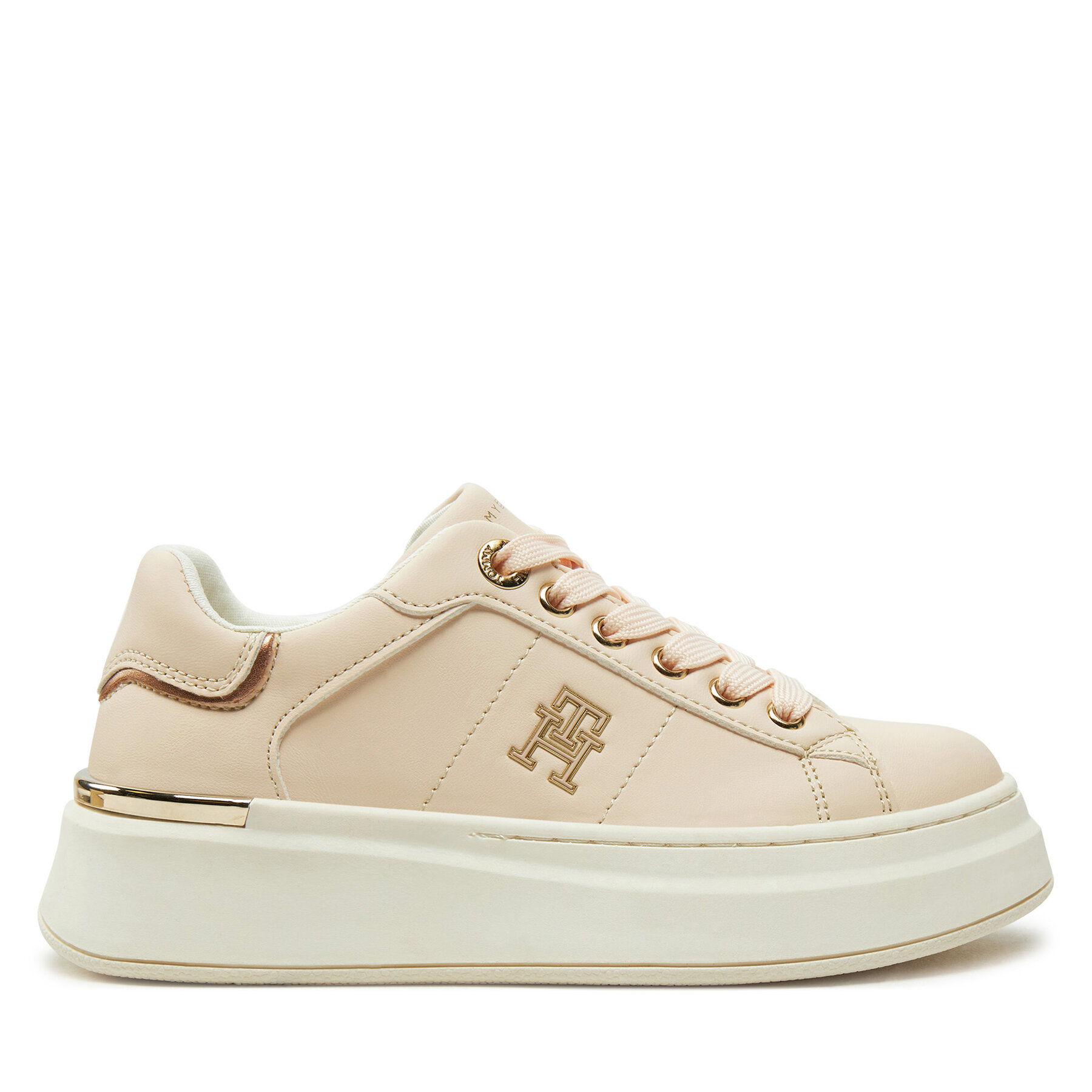Snīkeri Tommy Hilfiger Low Cut Lace-Up Sneaker T3A9-33749-1355 M Rozā