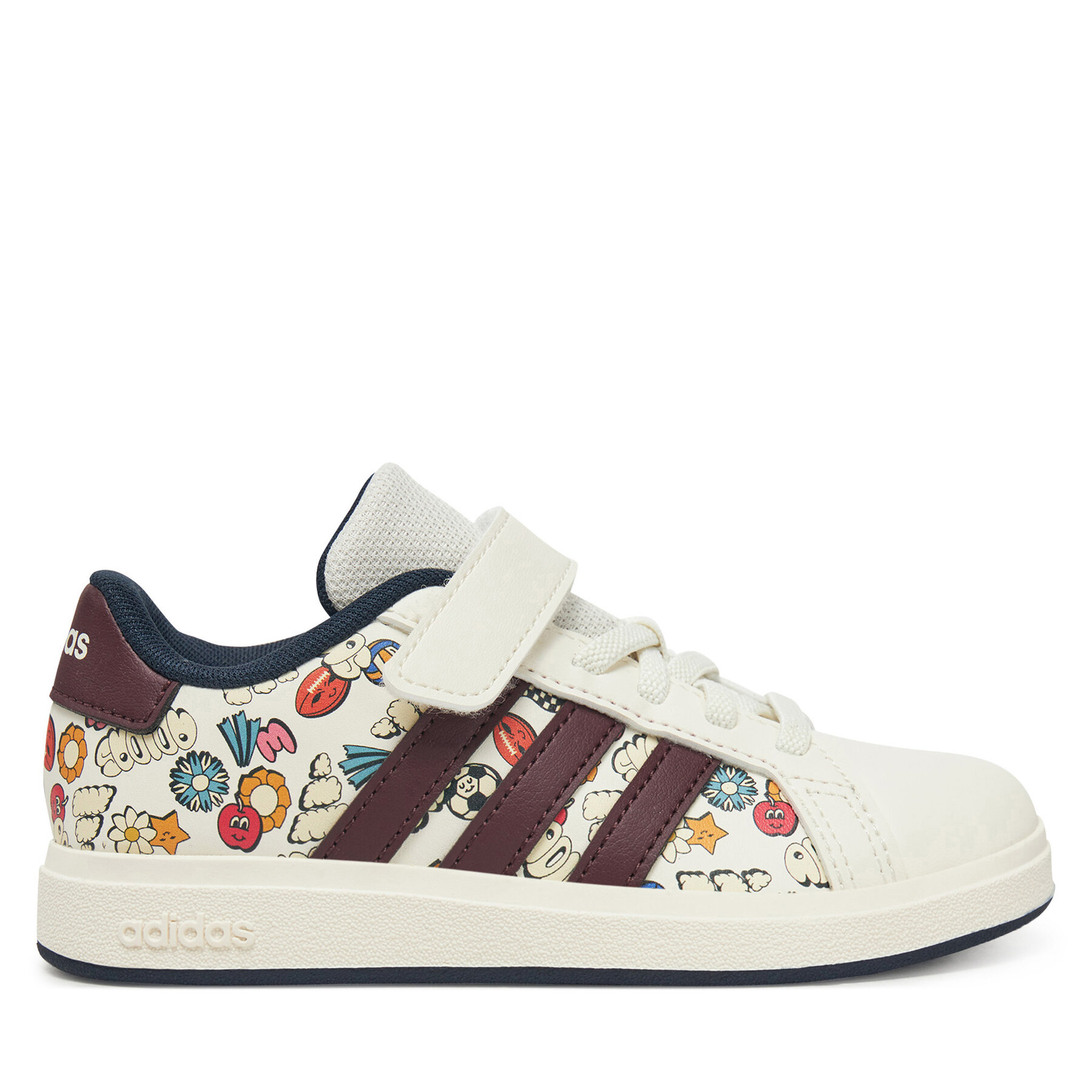 Unisex dieťa Sneakersy adidas, Rozmer: 35, Biela, Grand Court 2.0 JR5151