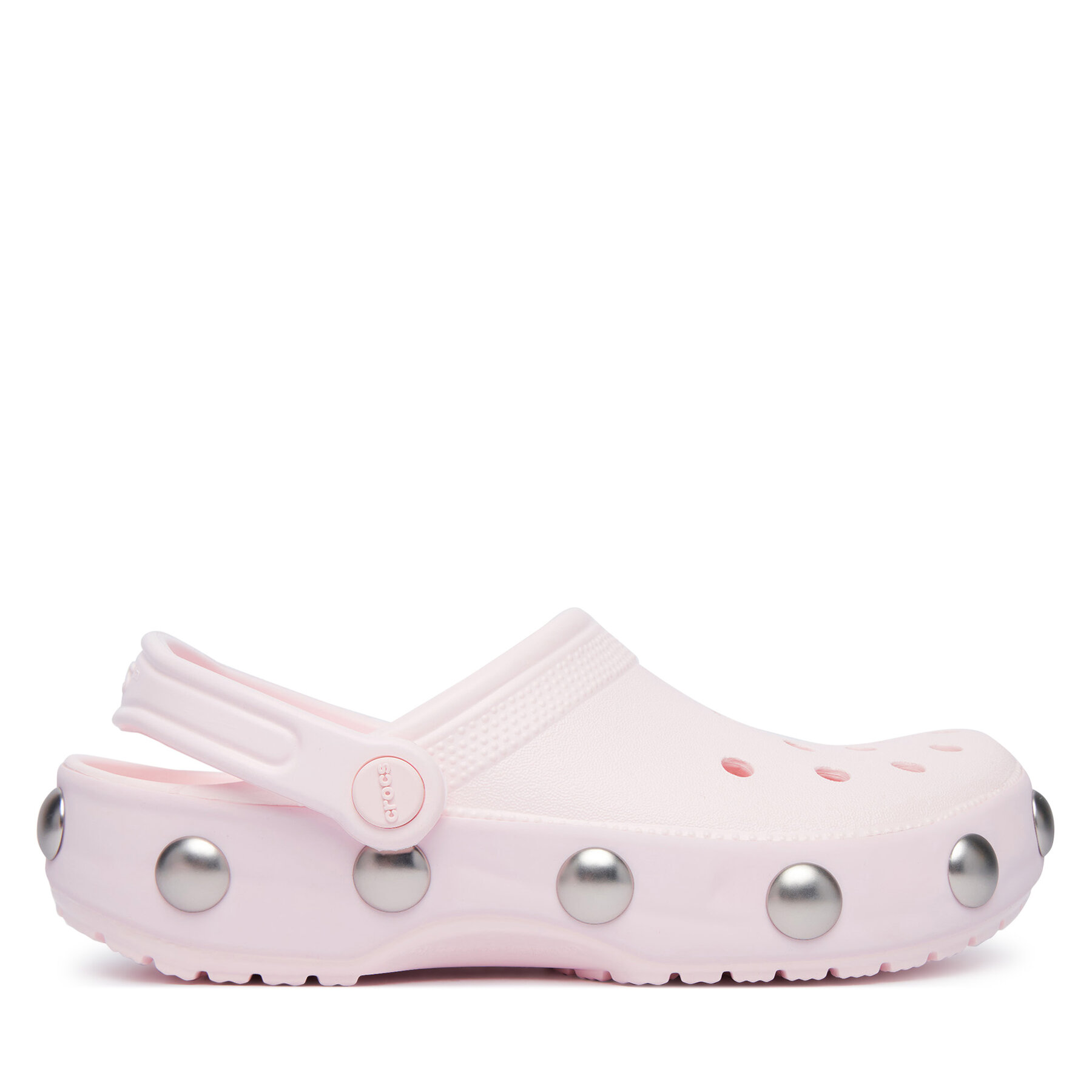 Чехли Crocs Classic Big Studded Clog 214236 Светлорозов