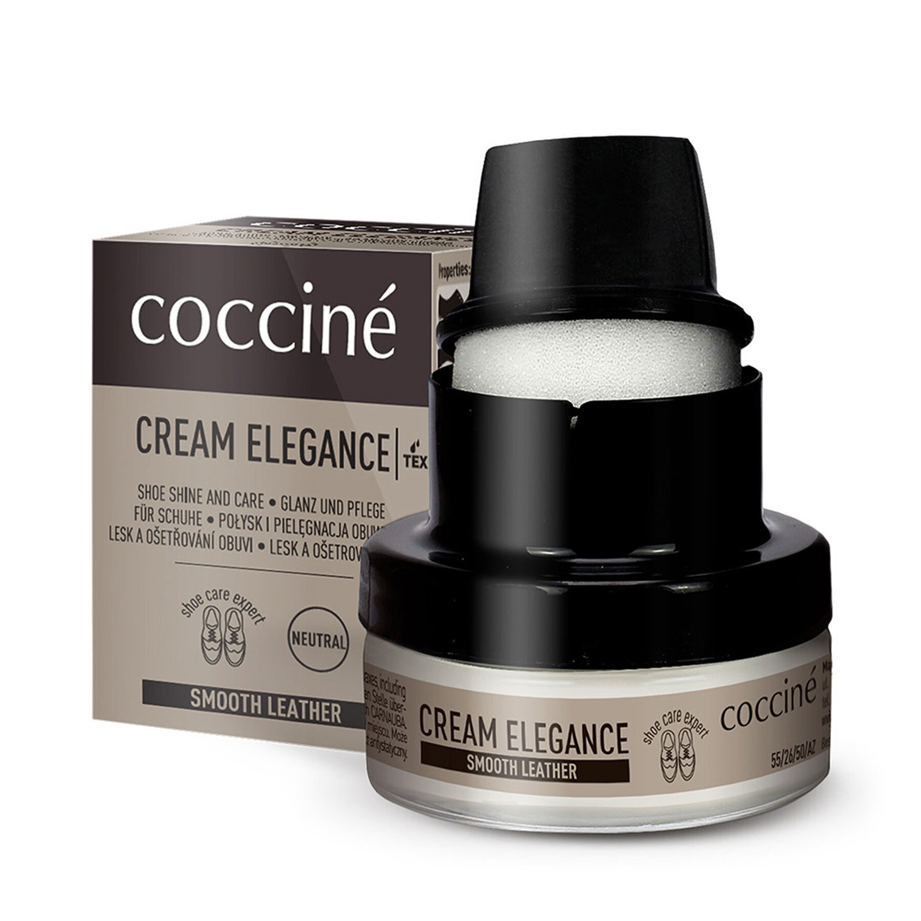 Coccine Κρέμα παπουτσιών Coccine Cream Elegance 55/26/50/01/A/A7