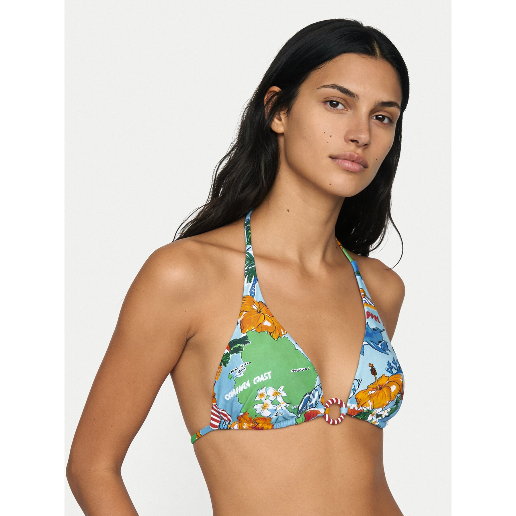 Seafolly Bikini-Oberteil Viva Vacation 31377-302 Bunt