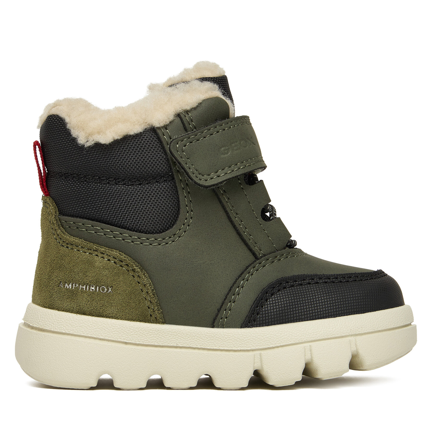 Čižmy Geox B Willaboom B Ab B365BC 0ME22 C0450 M Kaki
