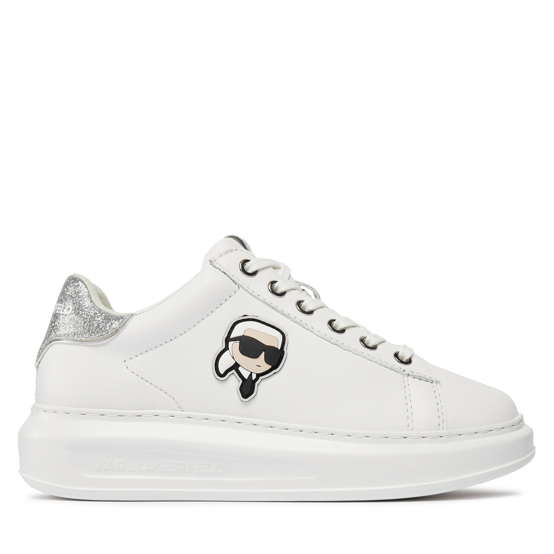 Sneakersy KARL LAGERFELD KL62530N Bílá