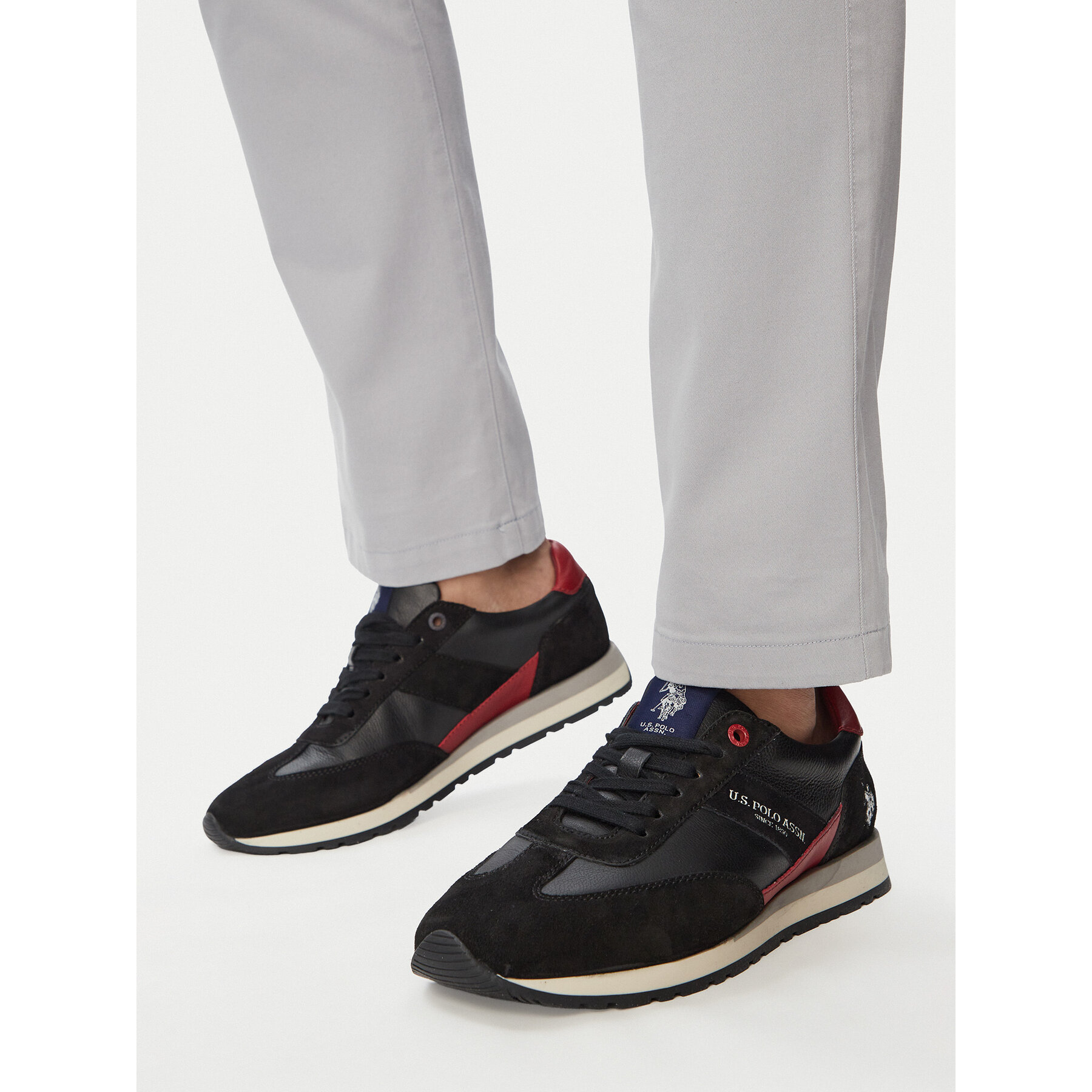 Tenisice U.S. Polo Assn. EO-SEANY001M/6LS1 Crna