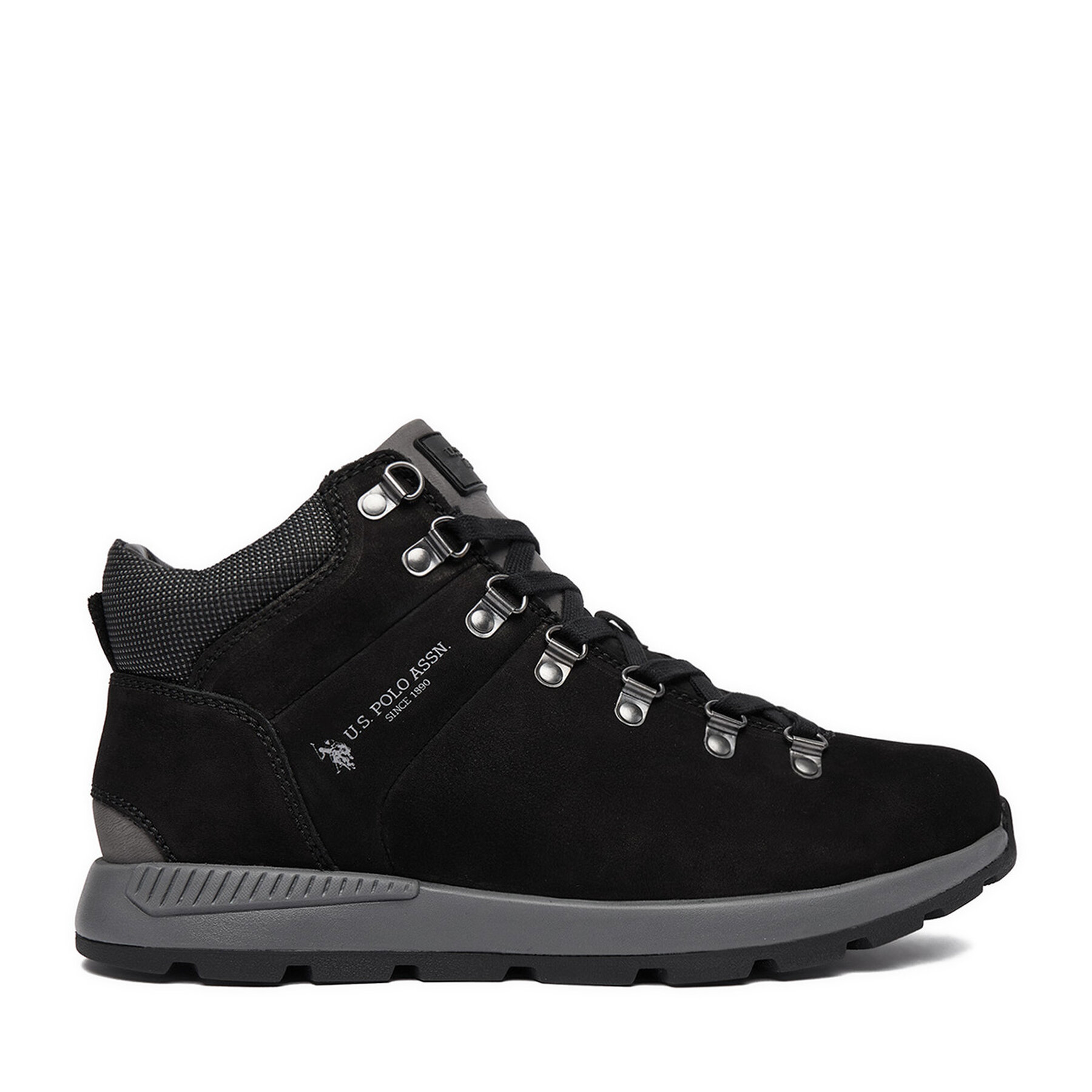 Šnurovacia obuv U.S. Polo Assn. EO-VENTUR001M/ELN1 Čierna