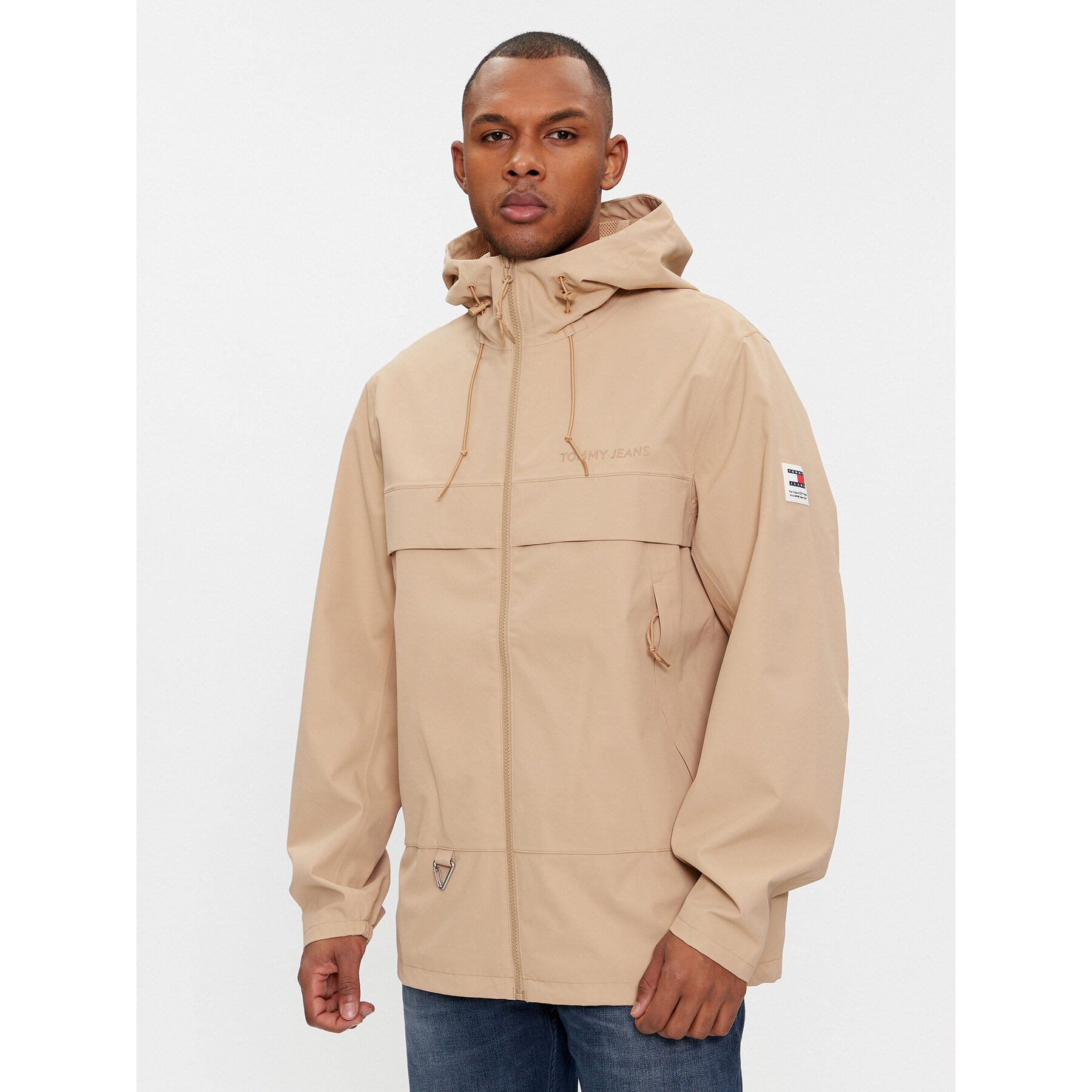 Tommy Jeans Übergangsjacke Chicago DM0DM17889 Beige Regular Fit