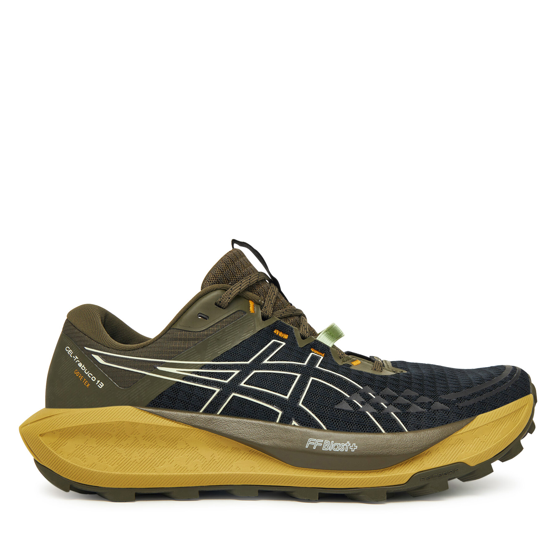 Męskie Asics Buty do biegania, Rozmiar 42 Czarny Gel-Trabuco 13 Gtx 1011B978