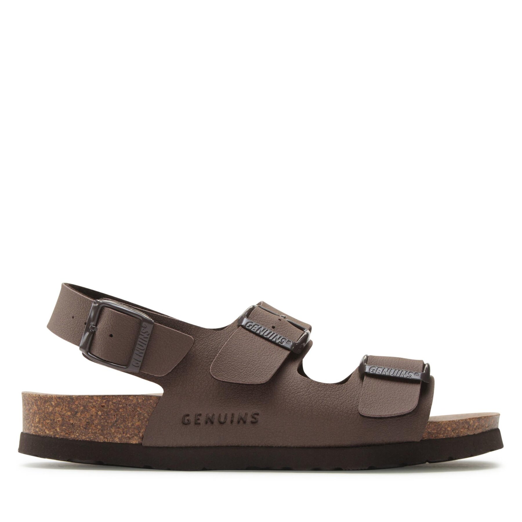 Sandály Genuins Congo G104351 Hnědá