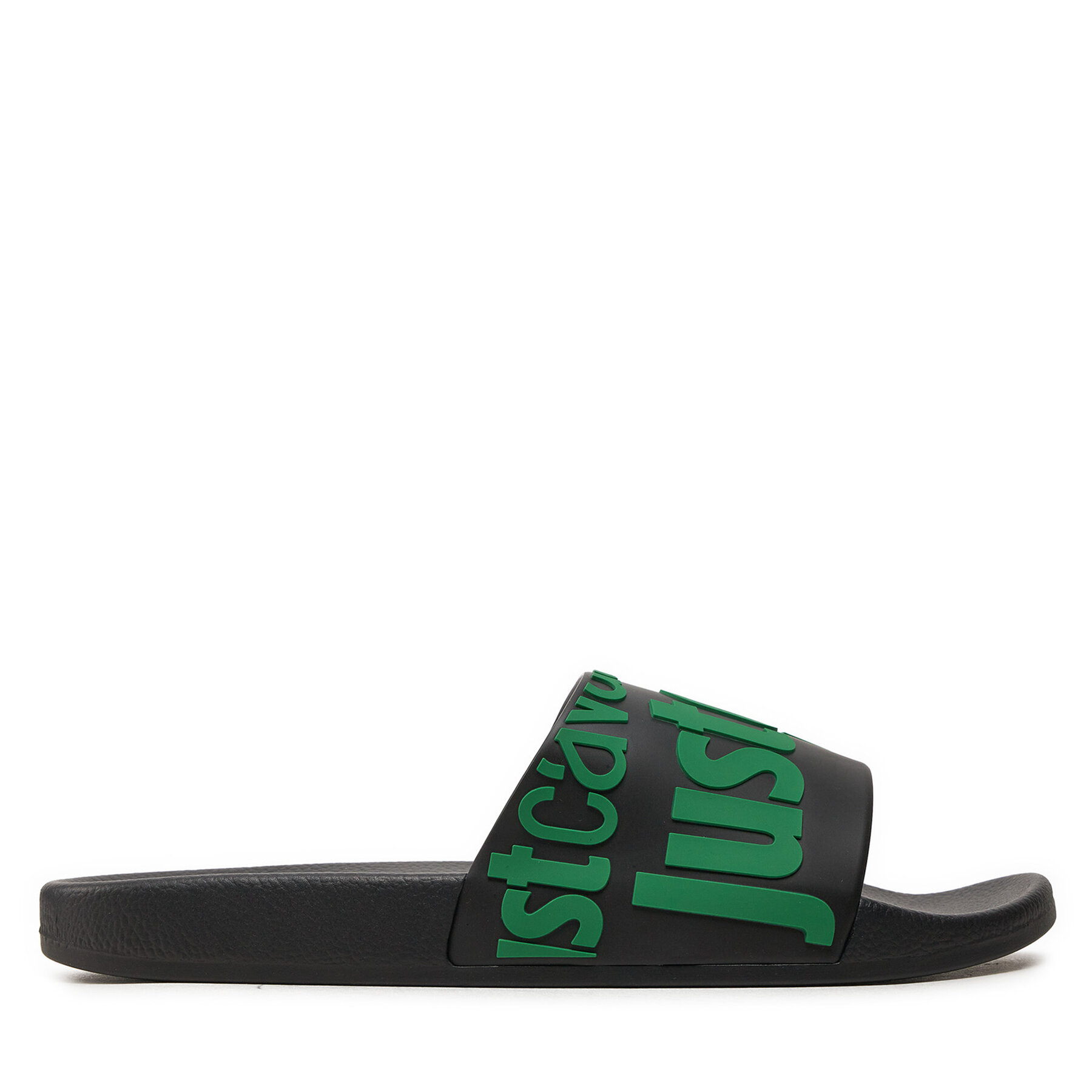 Męskie Klapki Just Cavalli, Rozmiar 42 Czarny 76QA3SZ1