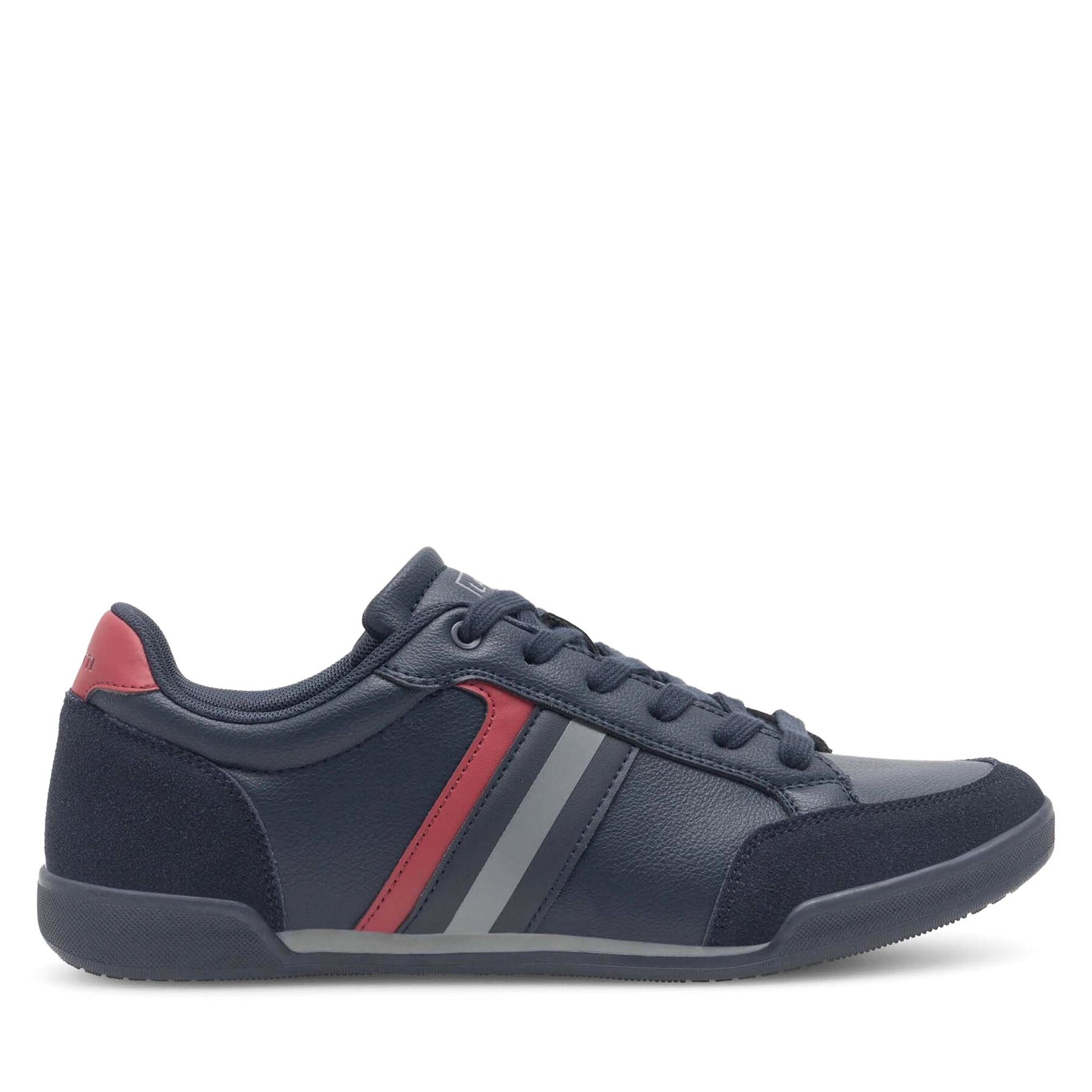 Męskie Sneakersy Lanetti, Rozmiar 41 Granatowy MP07-01458-02