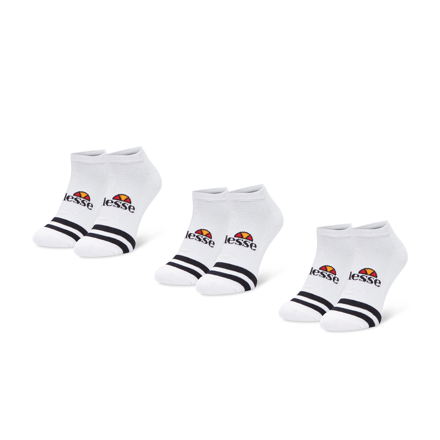

Набір 3 пар низьких чоловічих шкарпеток Ellesse Melna SAAC0876 White 908, Білий