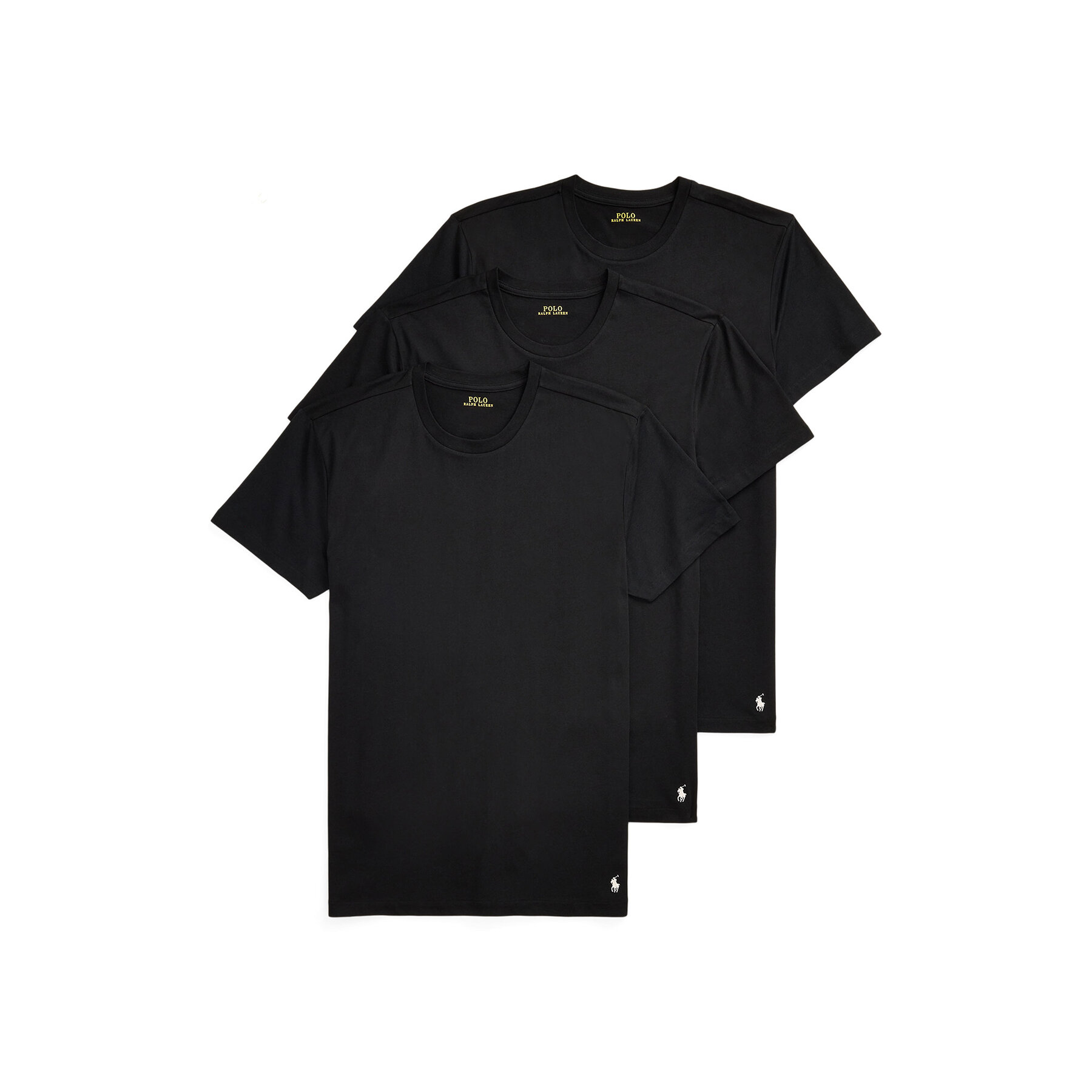 Polo Ralph Lauren Póló szett 714830304014 Fekete Regular Fit