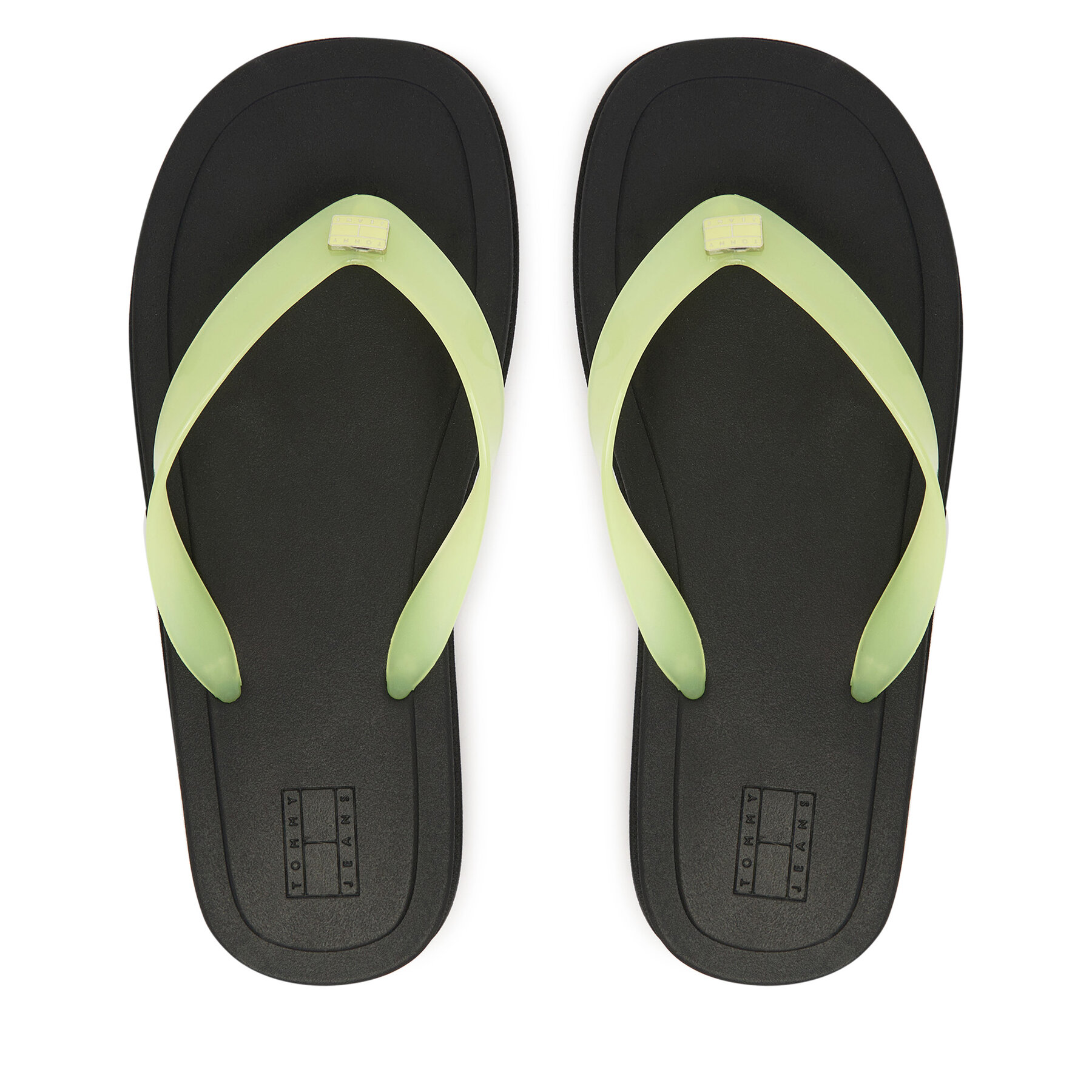 Σαγιονάρες Tommy Jeans Tjw Cleated Jelly Summer Sandal EN0EN02954 Πράσινο