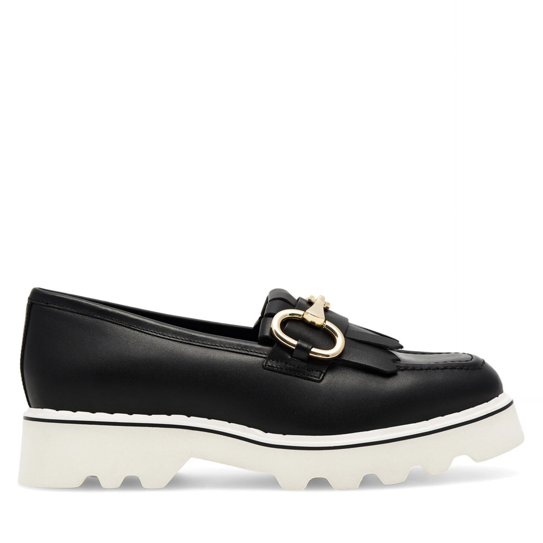 Damskie Loafersy Badura, Rozmiar 38 Czarny NECTOR-06W1-016