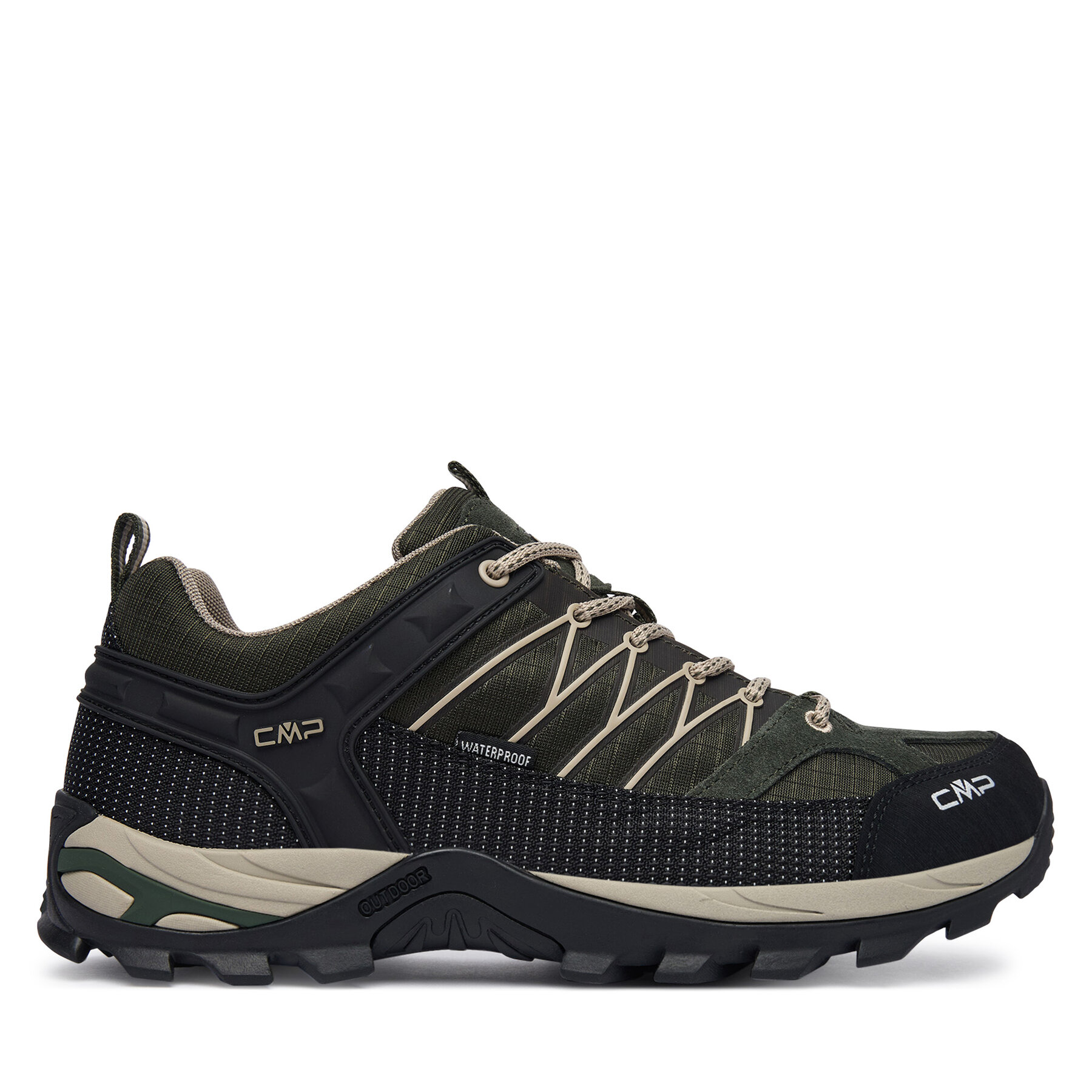 Trekking čevlji CMP Rigel Low Wp 3Q54457 Siva