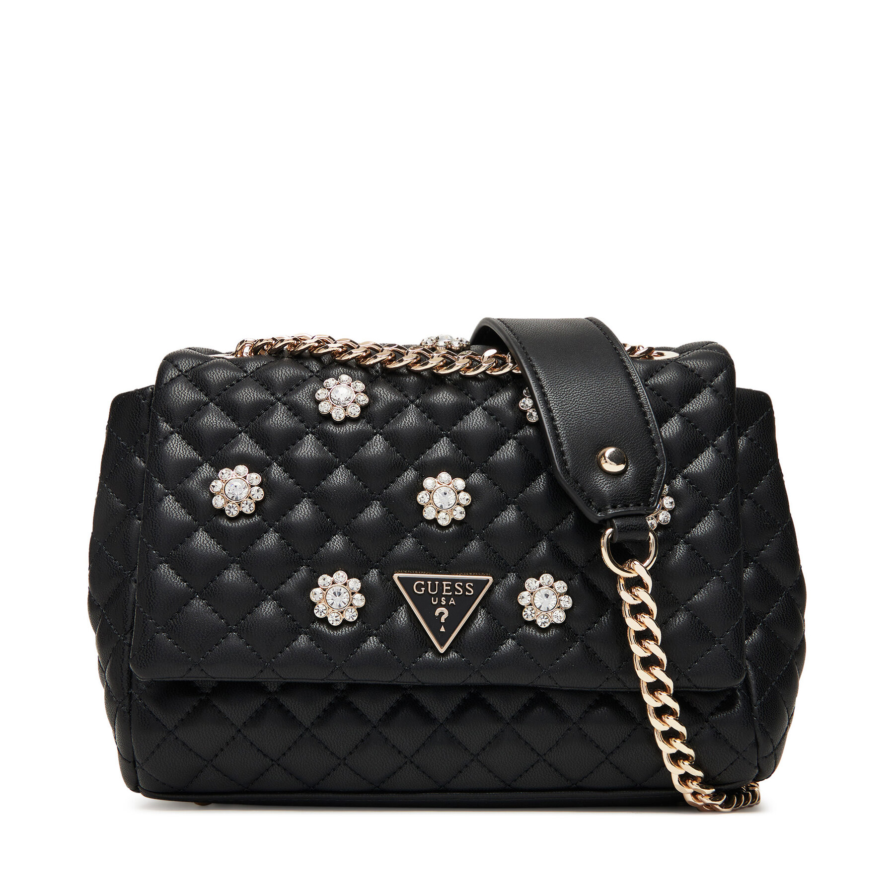Handtasche Guess Everlee HWEG86 79210 Schwarz