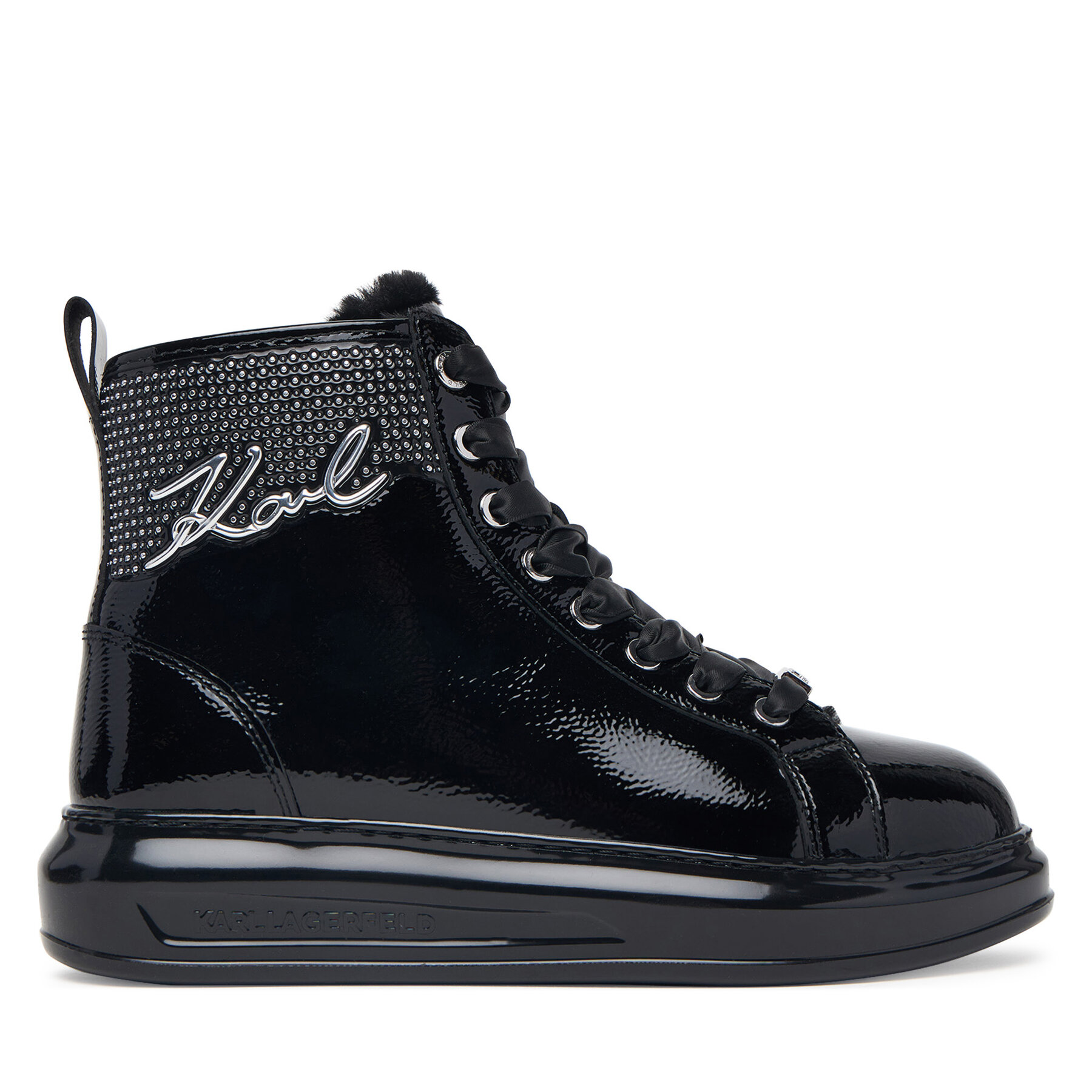 Gležnjarji KARL LAGERFELD Kapri KL62558S Črna