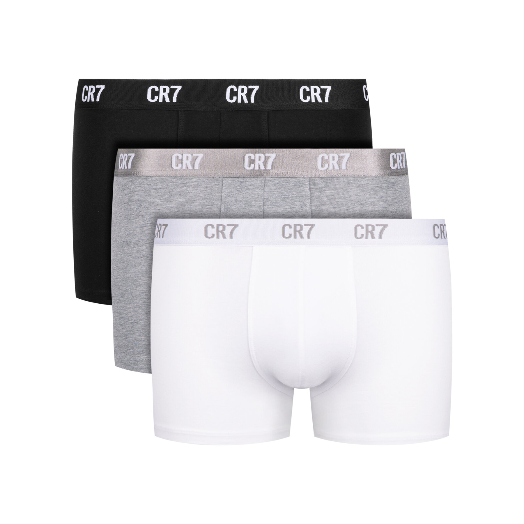 Cristiano Ronaldo CR7 Set di boxer Basic Trunk 3Pack 8100-49-633 Multicolore