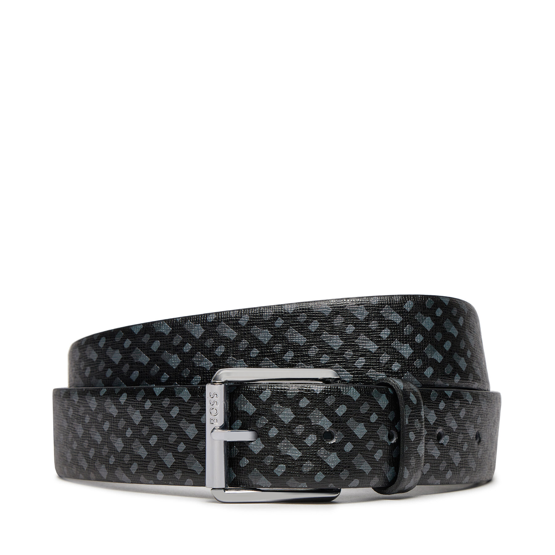 Мъжки колан Boss 50529637 Черен