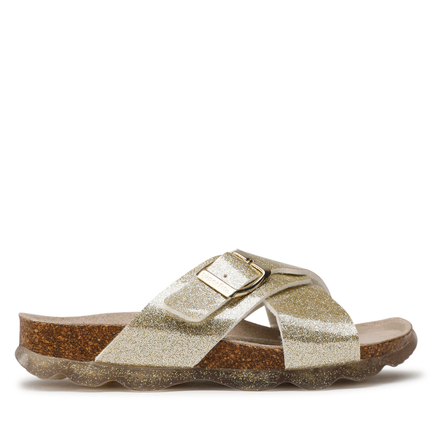 Kinder Pantoletten Superfit, Schuhgröße 31, Golden, 1-00013-9000 M