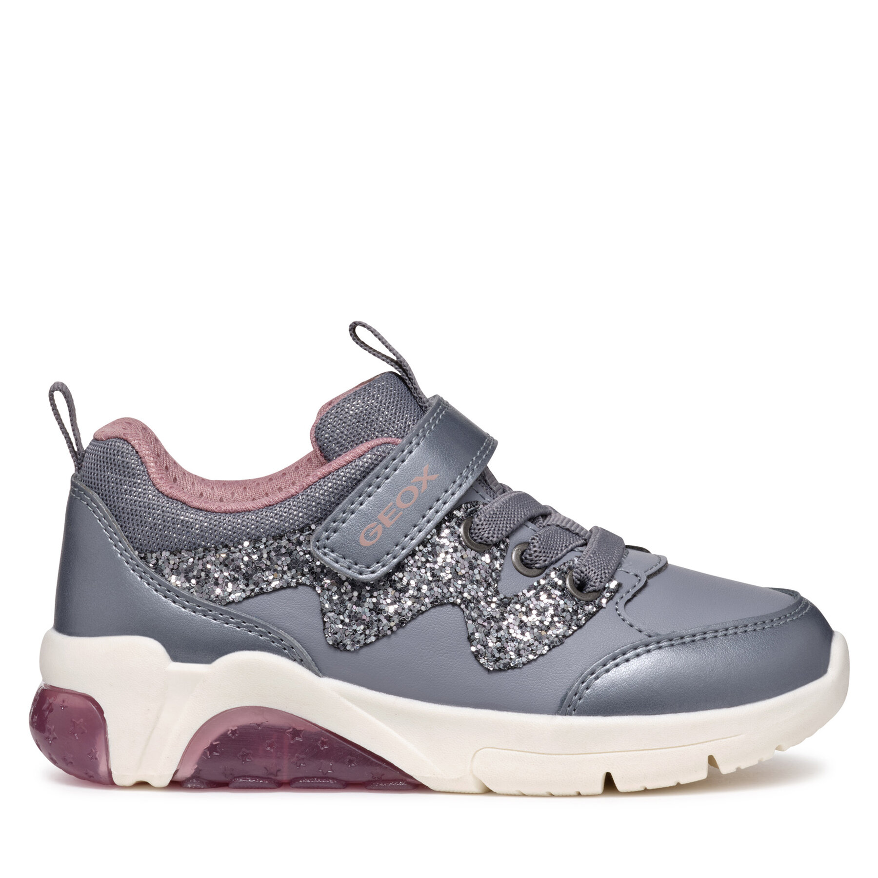 Sneakers Geox J Fadinlight Girl J46M4D 054AJ C1FK8 D Gris