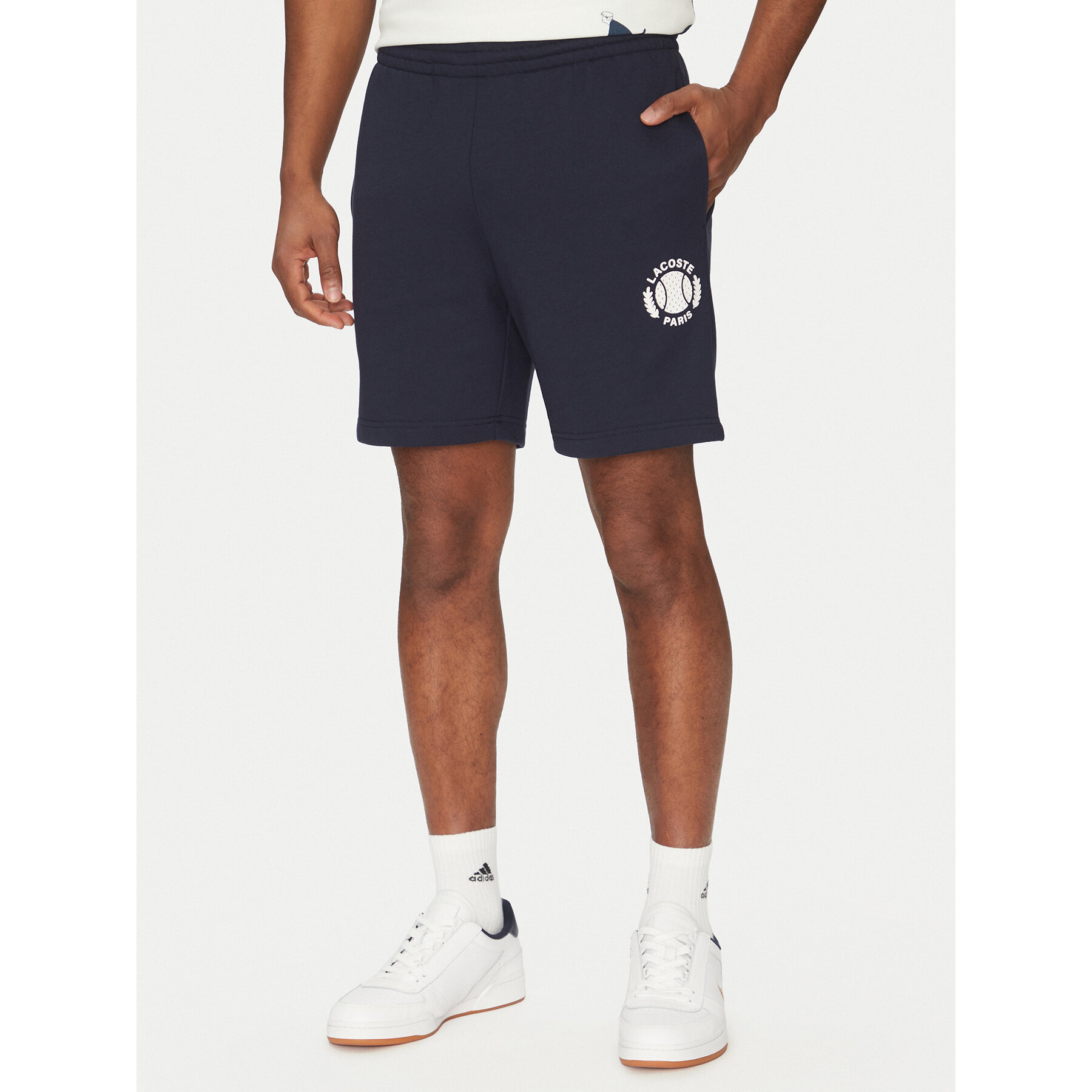 Lacoste Sportshorts GH9708 Dunkelblau Regular Fit