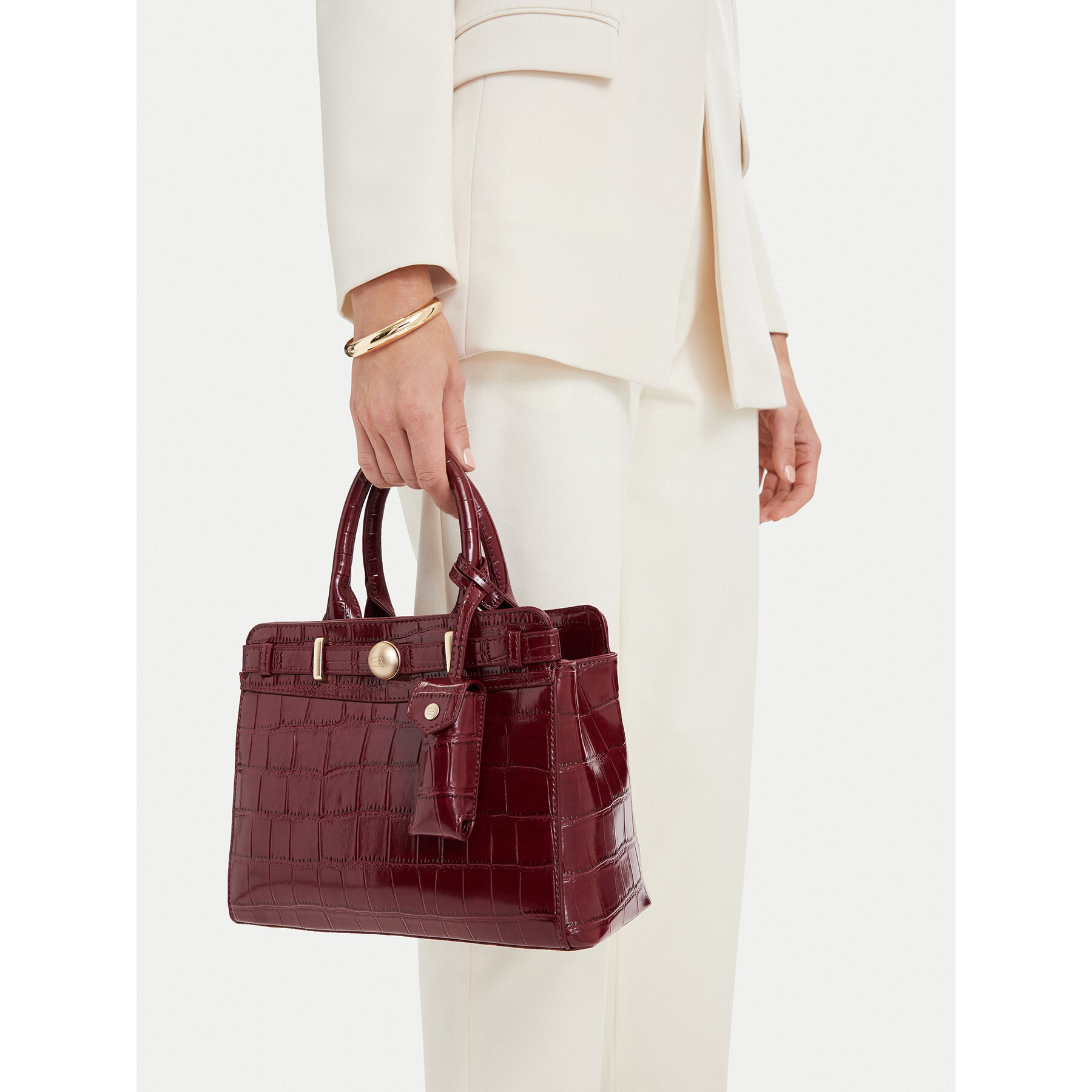 Torbica GINO ROSSI EO-KY-389C Tamnocrvena